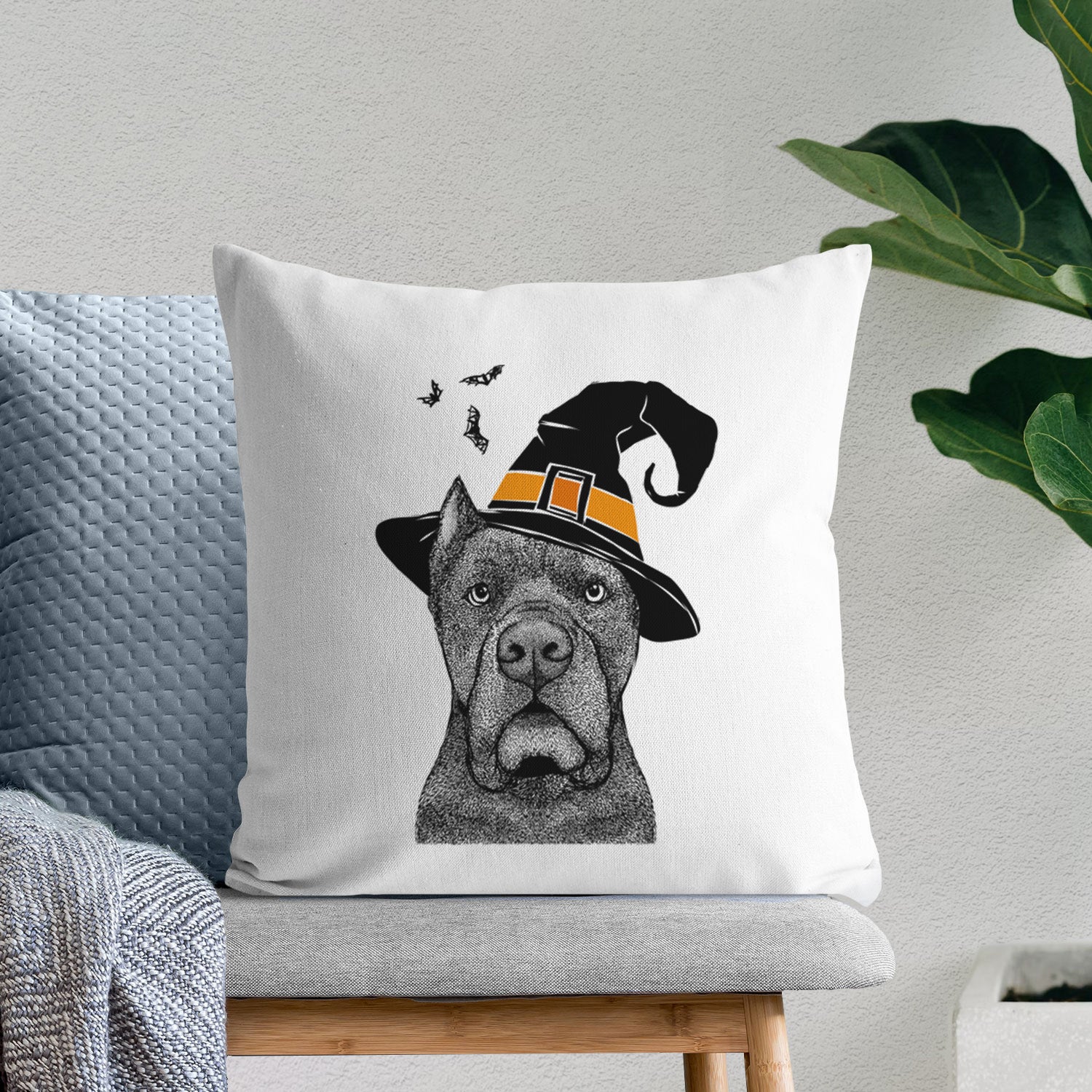 Bruno the Cane Corso - Throw Pillow Cover