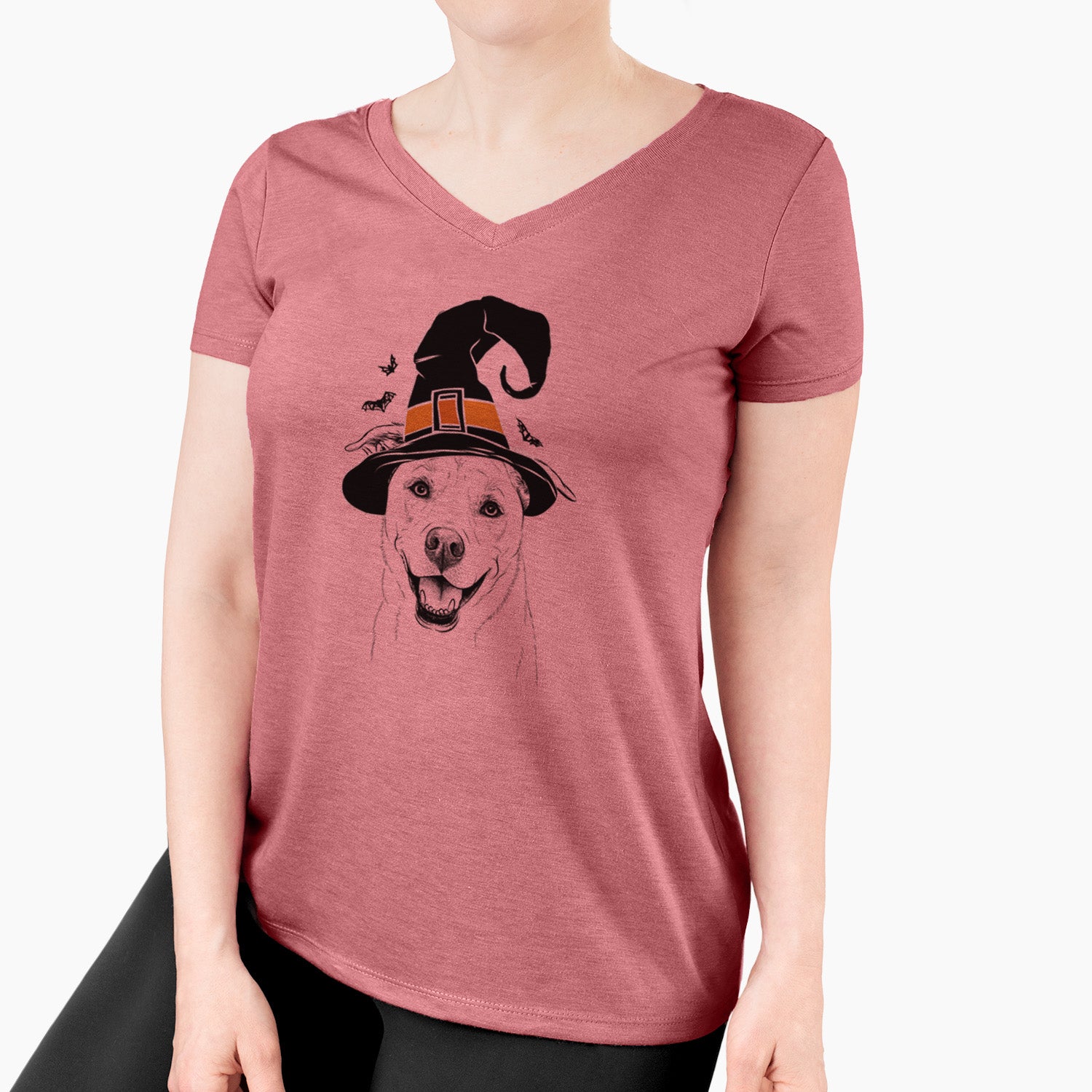 Witch Carl the Mixed Breed - Women's Perfect V-neck Shirt