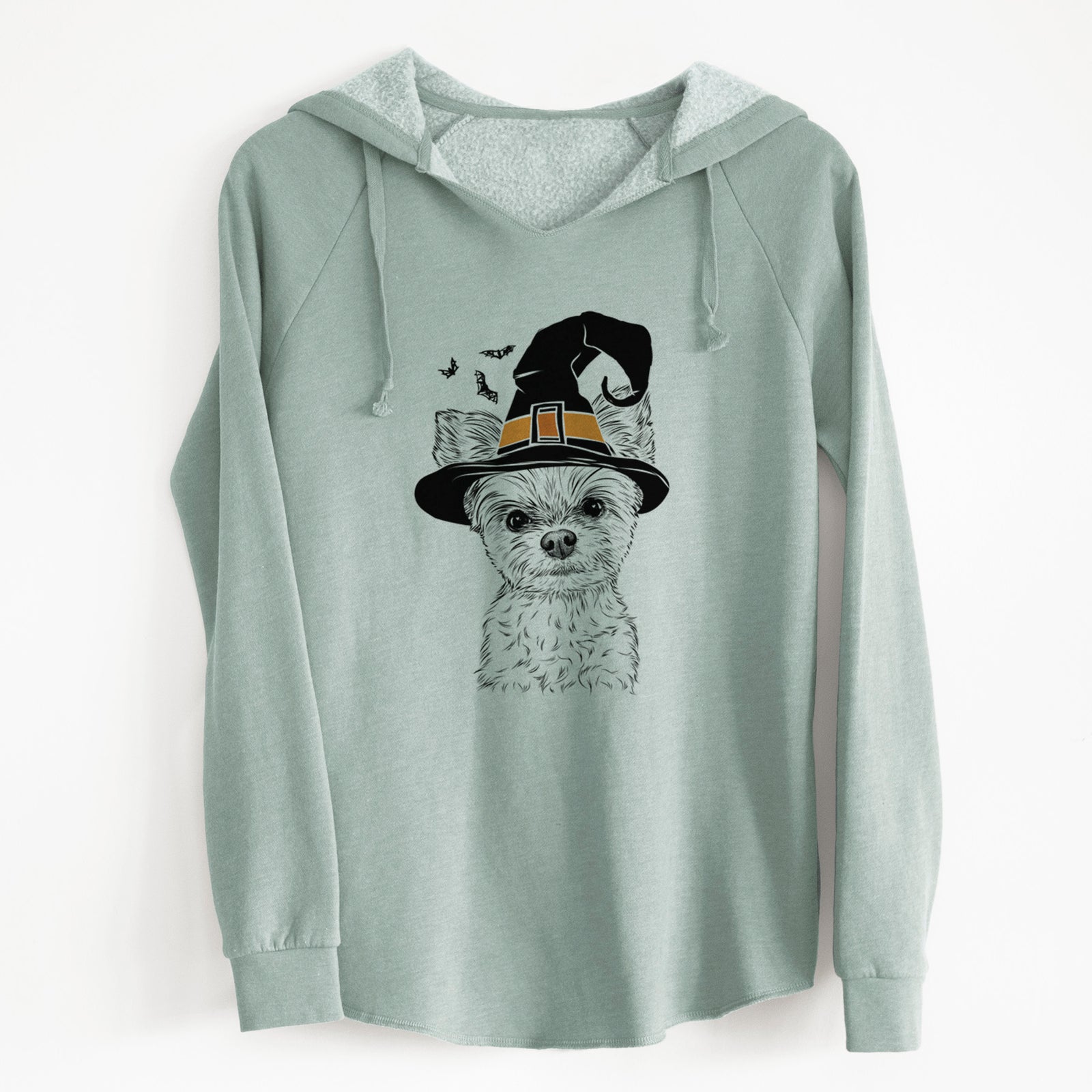 Witch Chance the Yapper the Yorkshire Terrier - Cali Wave Hooded Sweatshirt