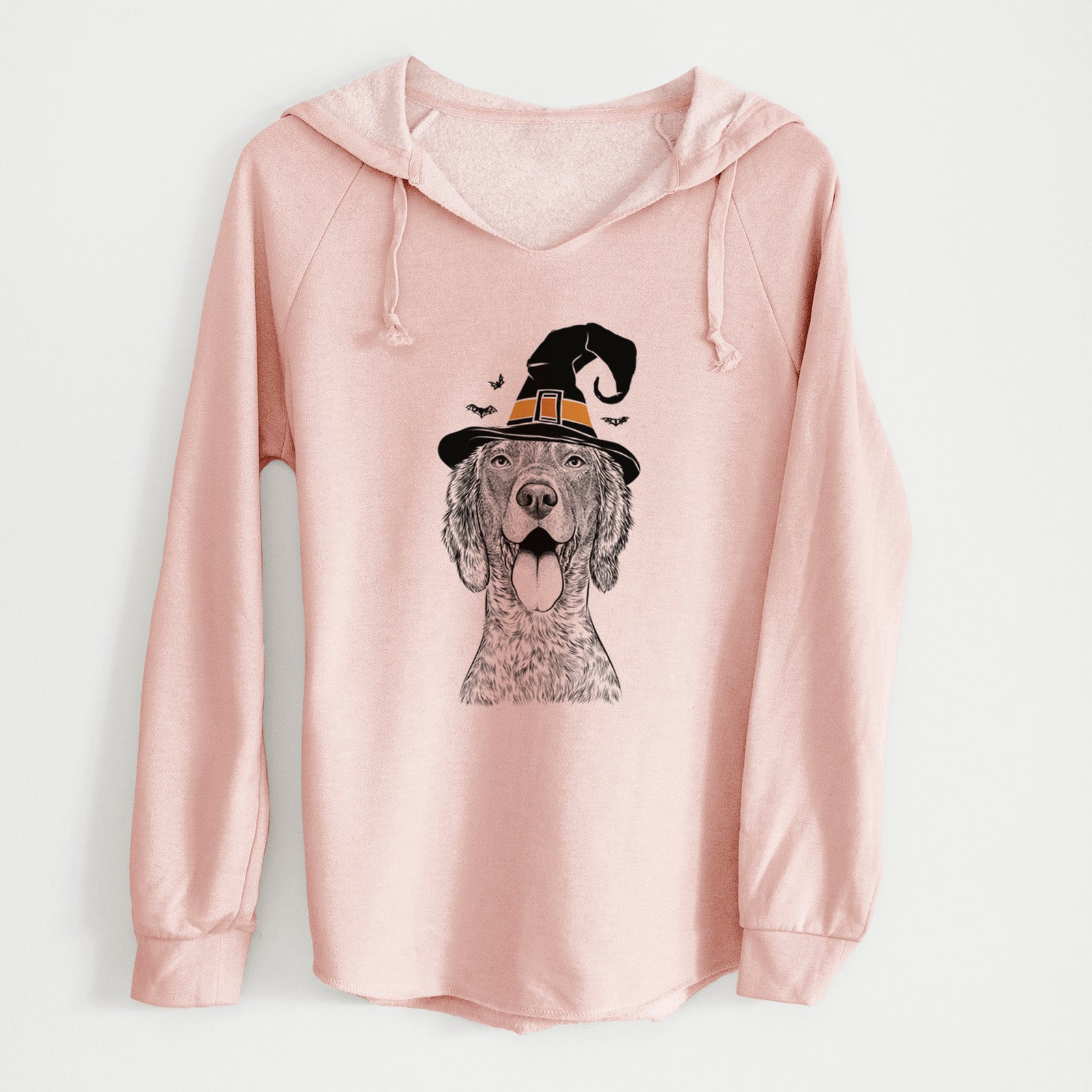 Witch Freddy the English Setter - Cali Wave Hooded Sweatshirt