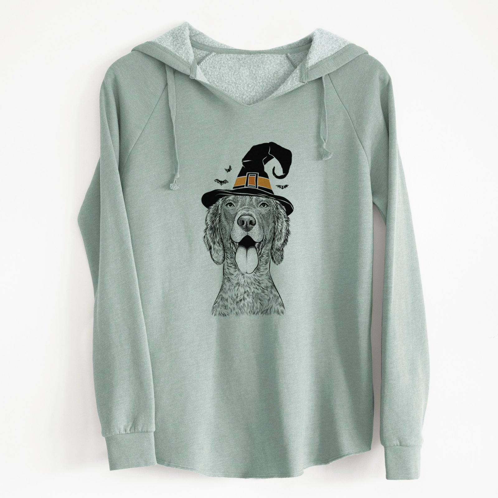 Witch Freddy the English Setter - Cali Wave Hooded Sweatshirt