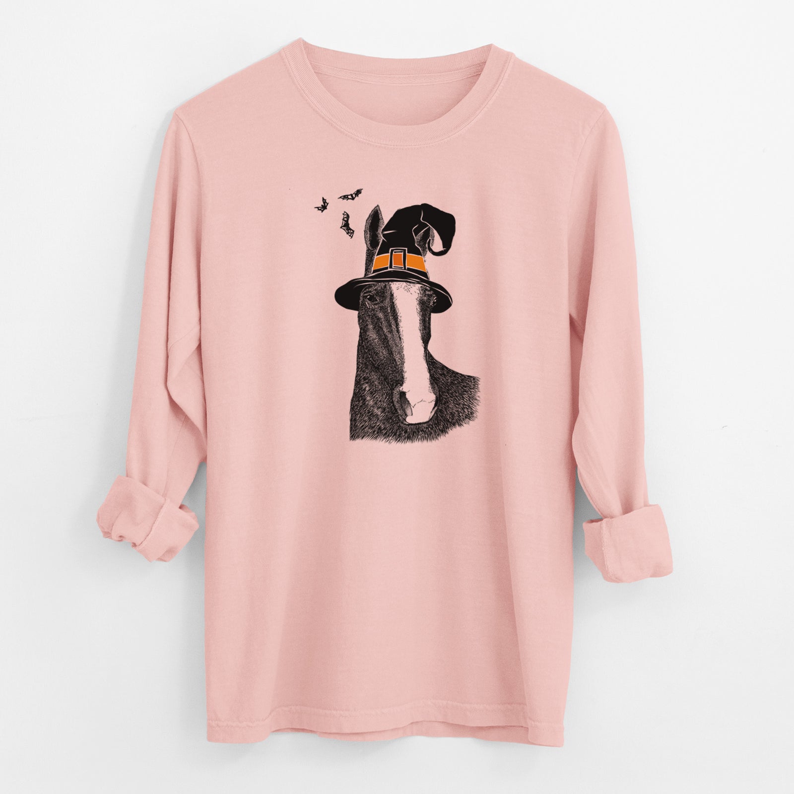 Witch Gibson the Tennessee Walking Horse - Men's Heavyweight 100% Cotton Long Sleeve