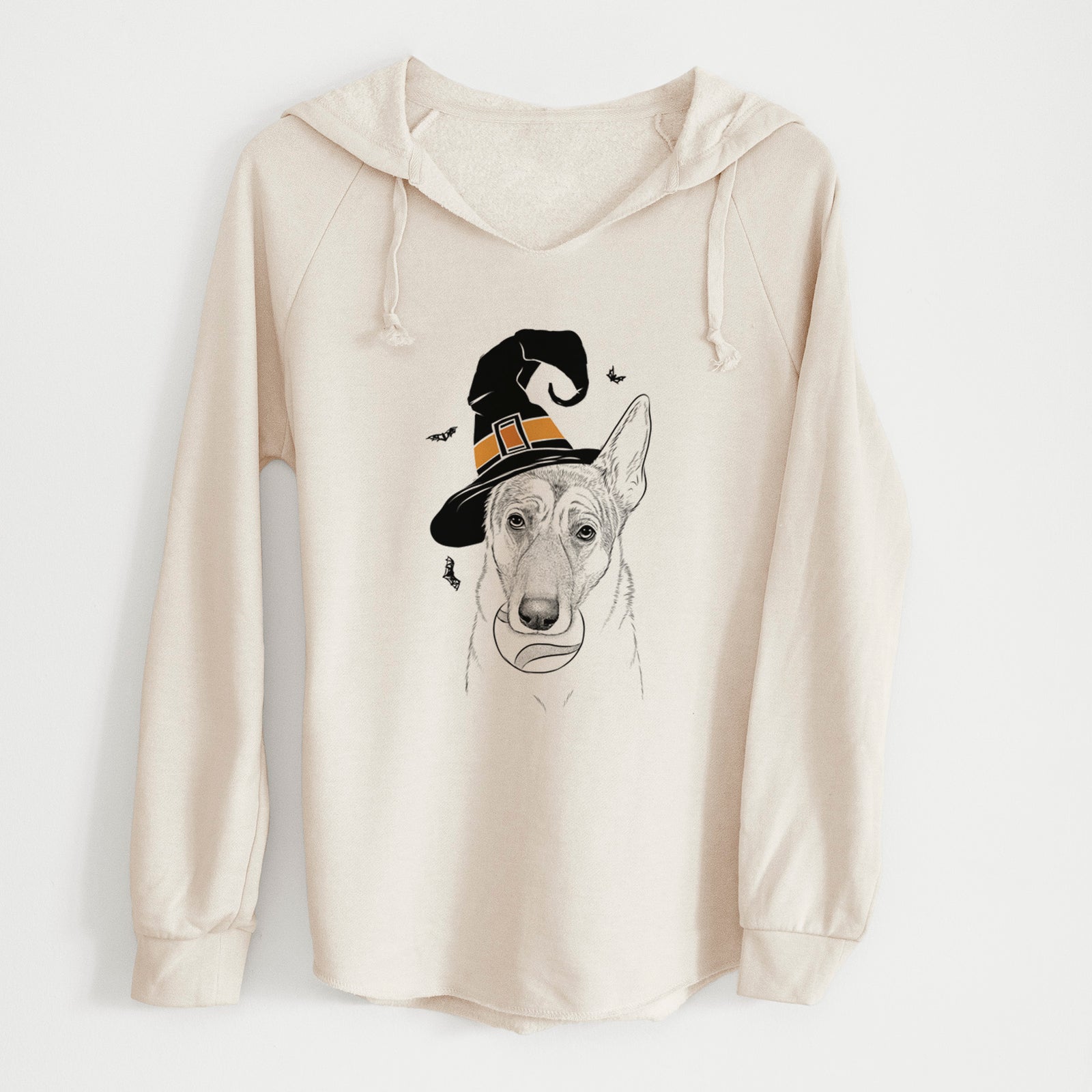 Witch Greta the German Shepherd - Cali Wave Hooded Sweatshirt