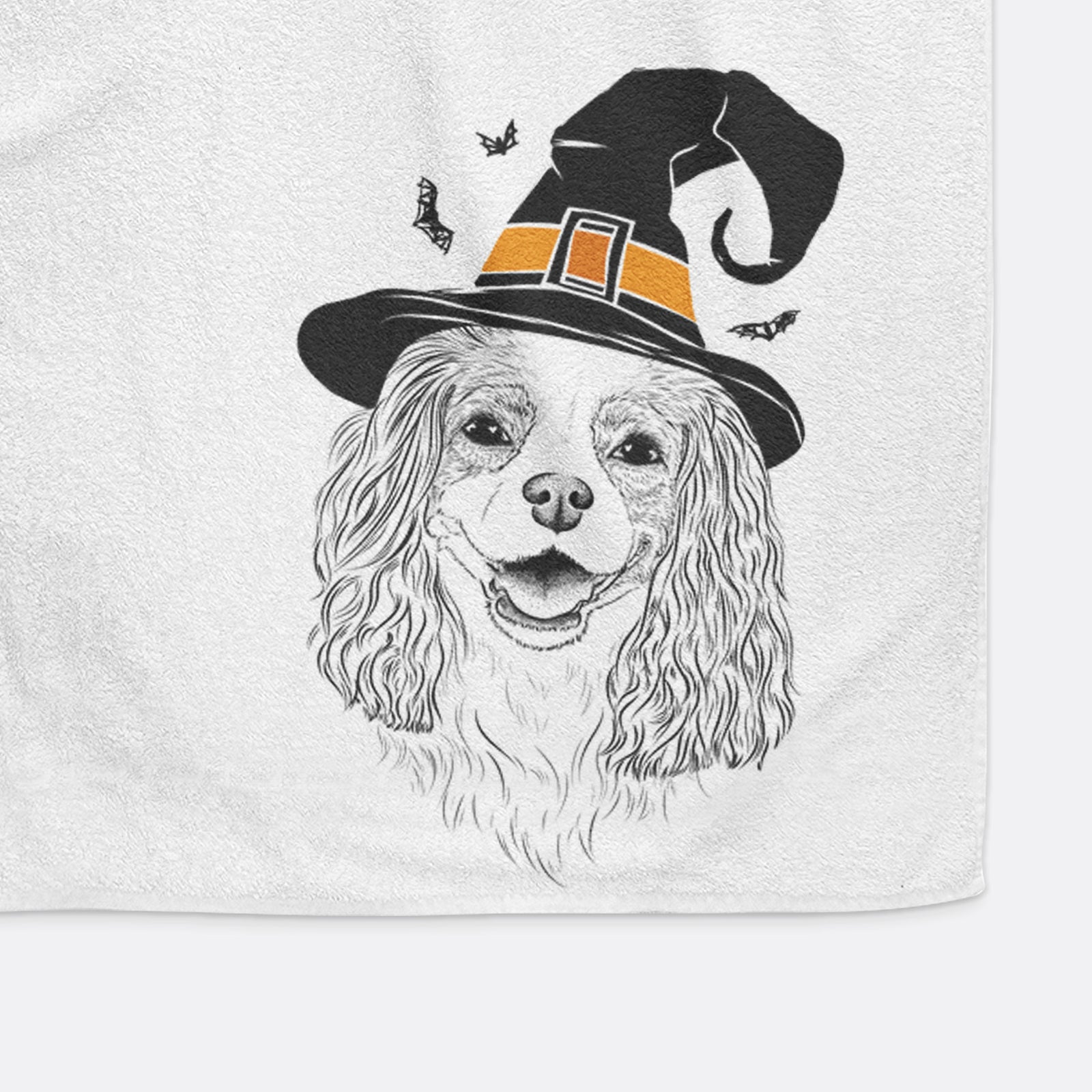 Halley Comet the Cavalier King Charles Spaniel Premium Hand Towel