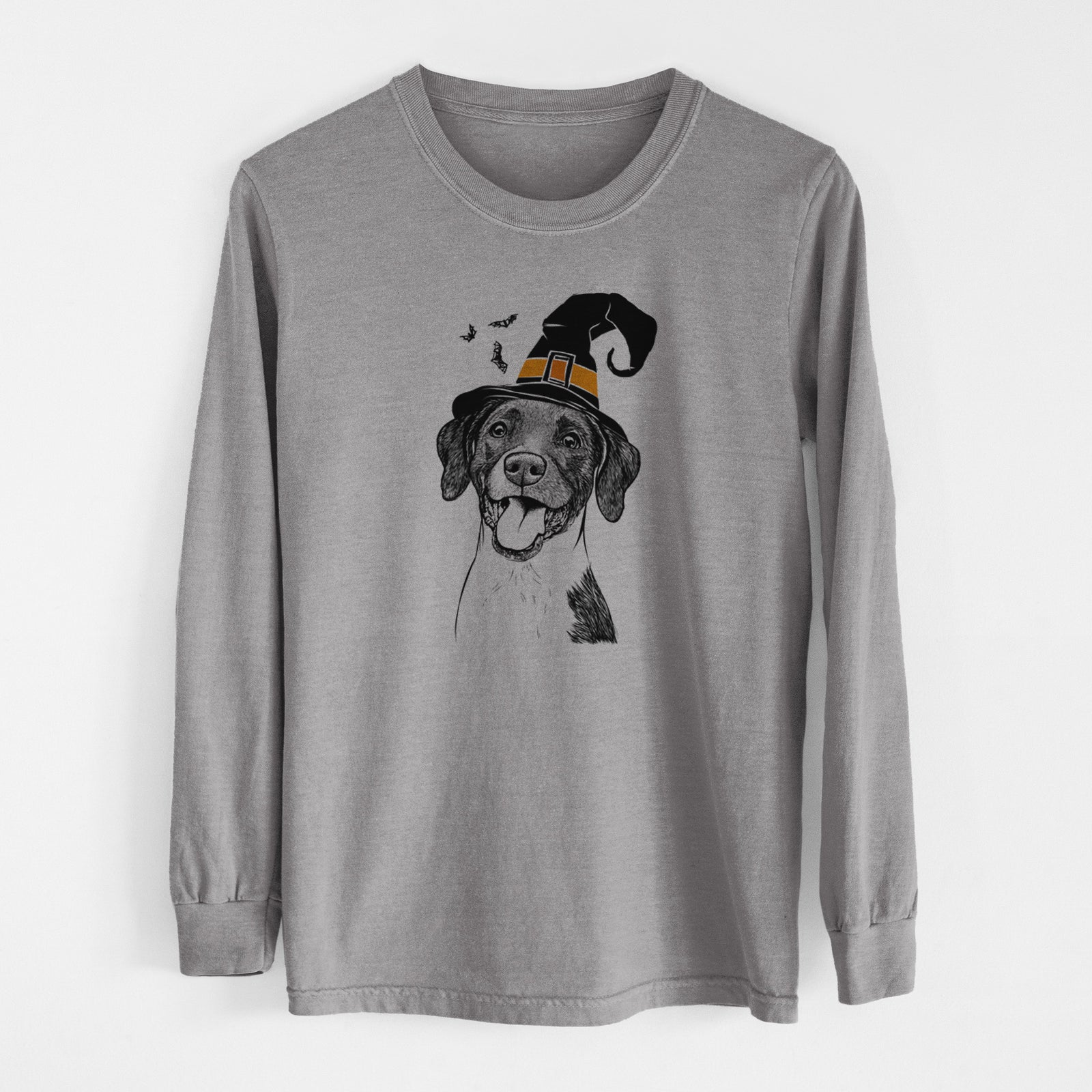Witch Harper the Mixed Breed - Men's Heavyweight 100% Cotton Long Sleeve