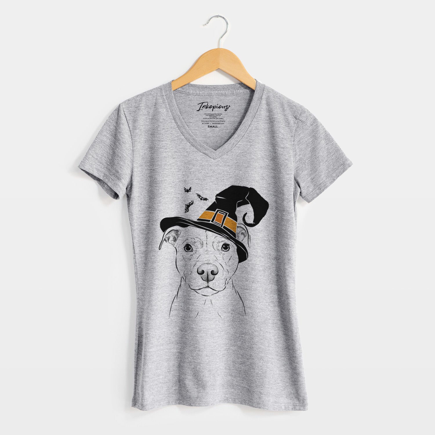 Witch Khaleesi the Pitbull - Women's Perfect V-neck Shirt