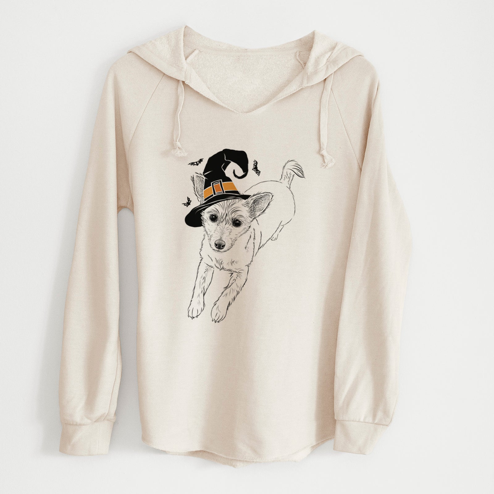 Witch Maisie the Terrier Mix - Cali Wave Hooded Sweatshirt