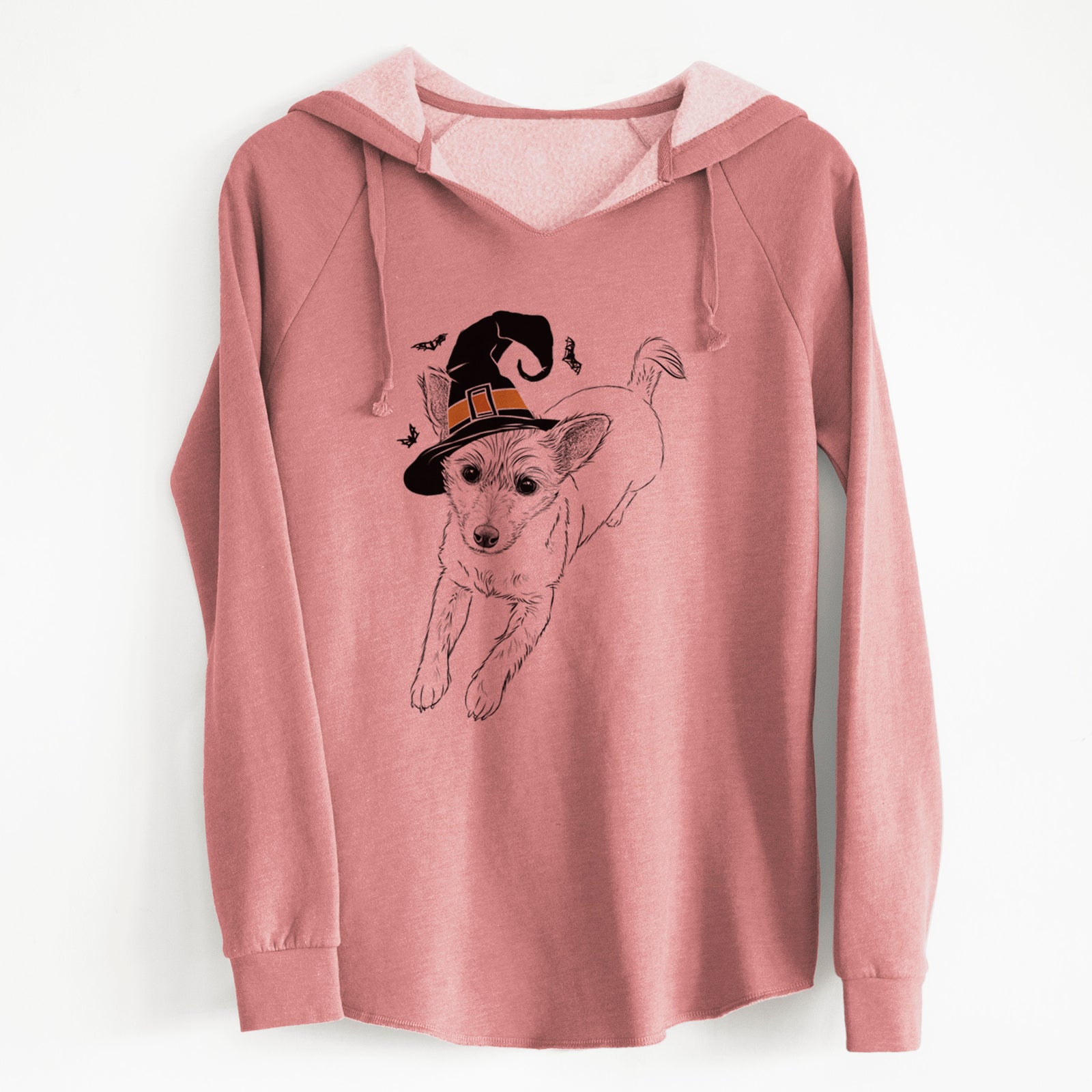 Witch Maisie the Terrier Mix - Cali Wave Hooded Sweatshirt