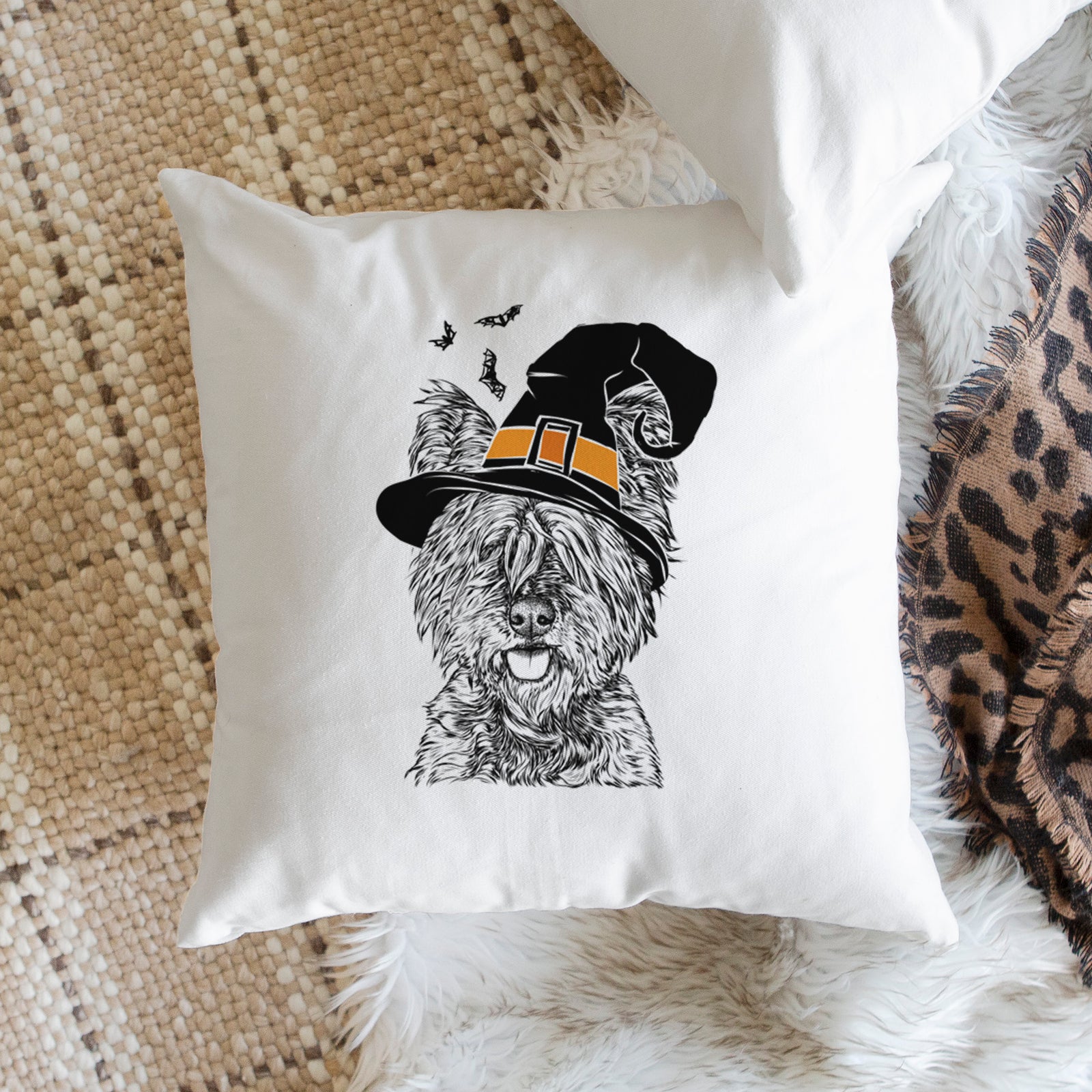 McDuff the Cairn Terrier - Throw Pillow Cover