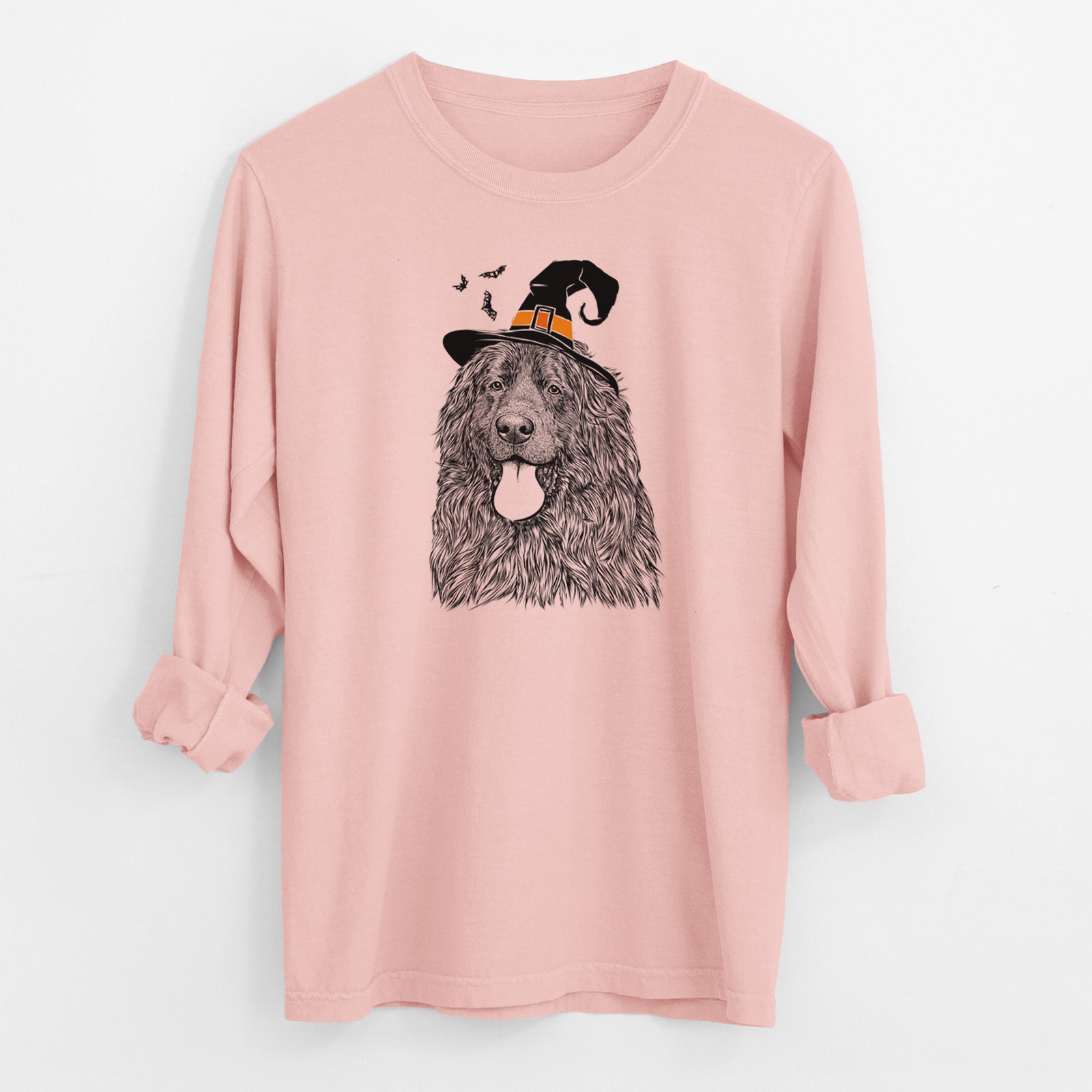 Witch Neptune the Newfoundland - Men's Heavyweight 100% Cotton Long Sleeve