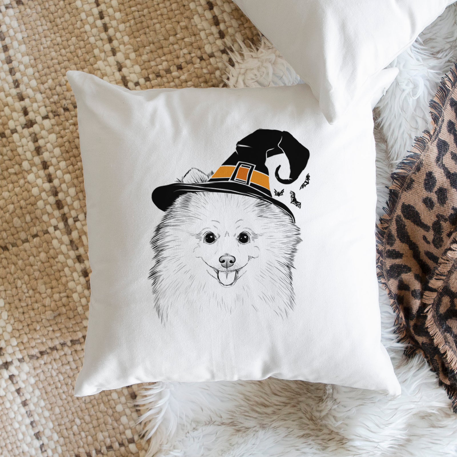 Piper Jo the Pomeranian - Throw Pillow Cover