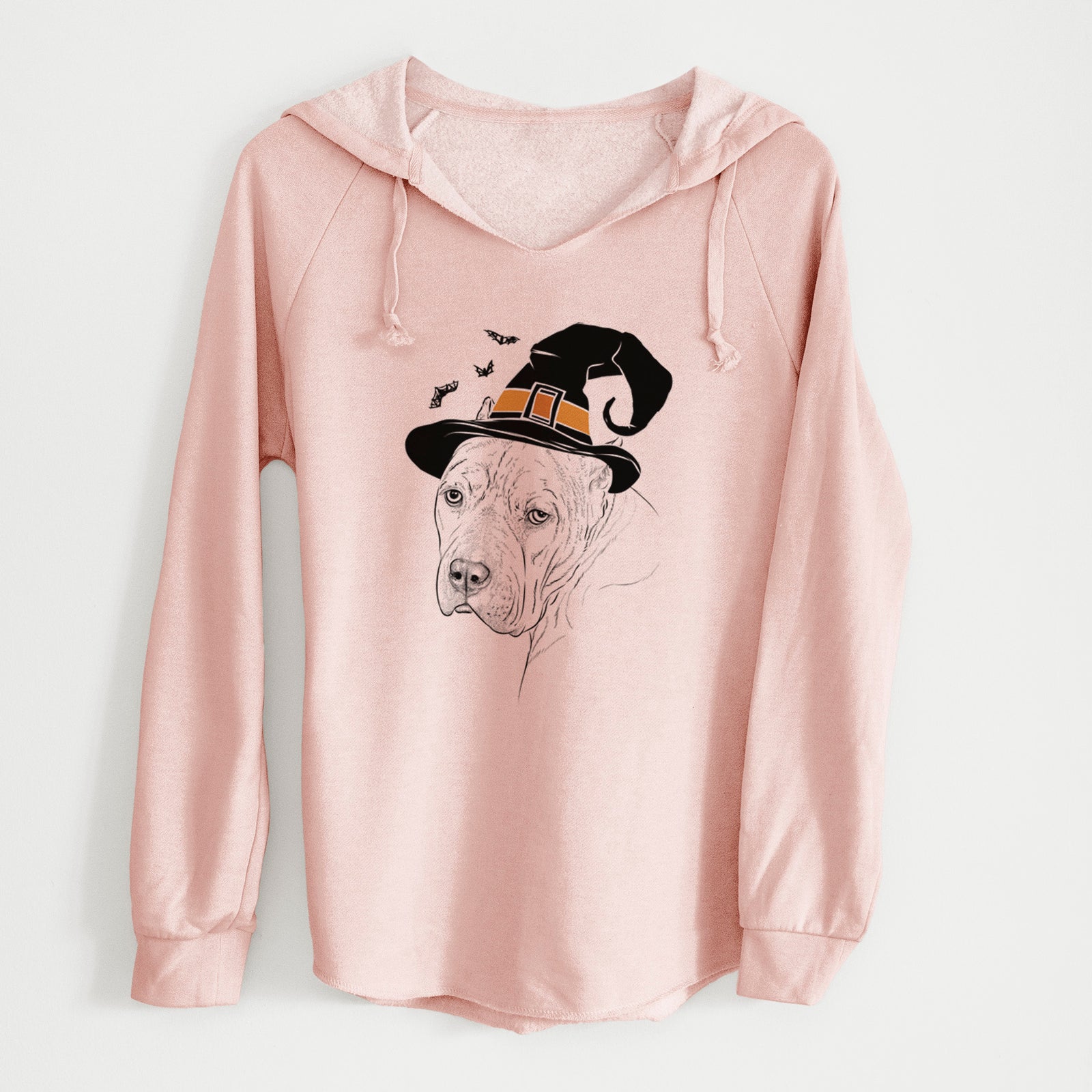 Witch Precious the Staffordshire Terrier - Cali Wave Hooded Sweatshirt