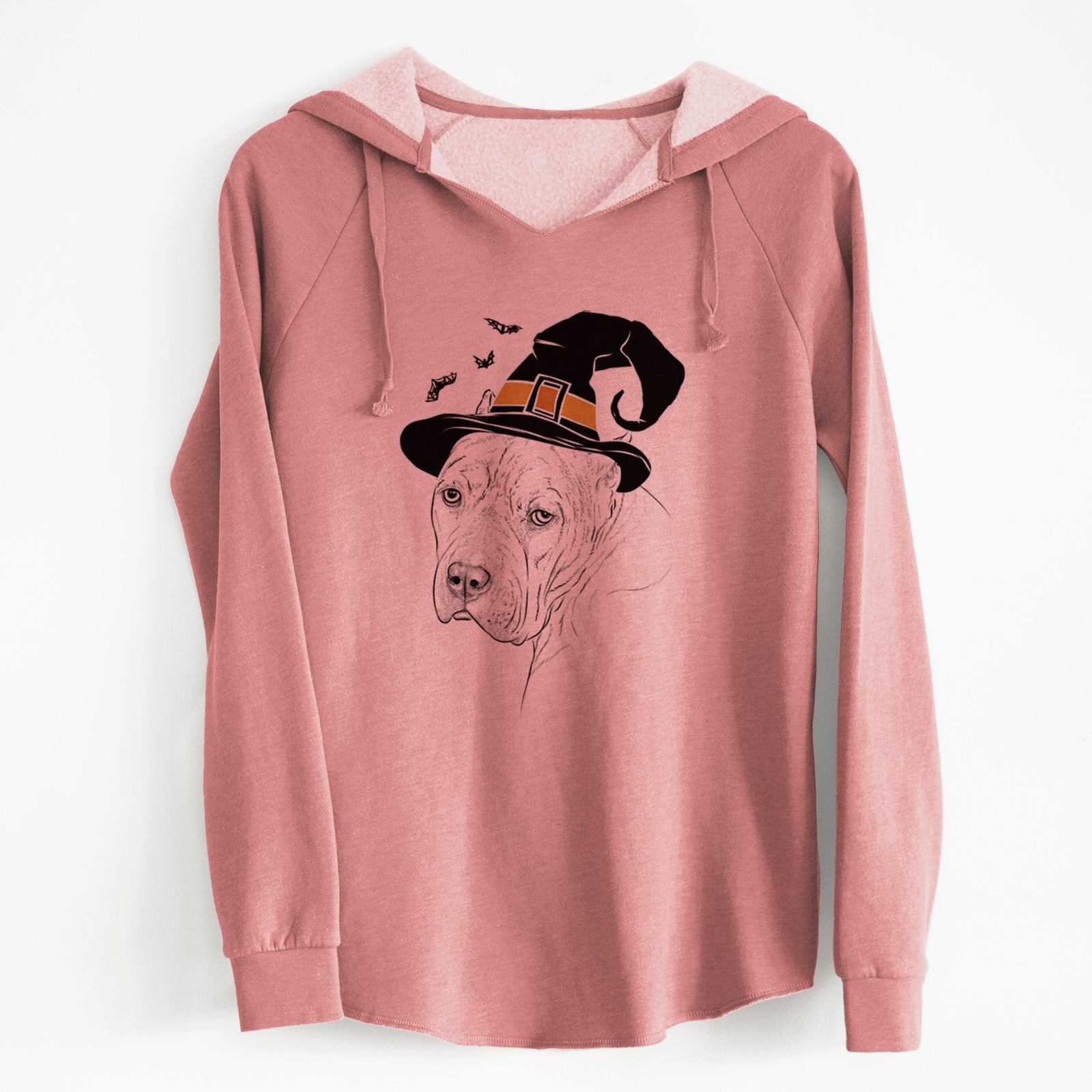 Witch Precious the Staffordshire Terrier - Cali Wave Hooded Sweatshirt