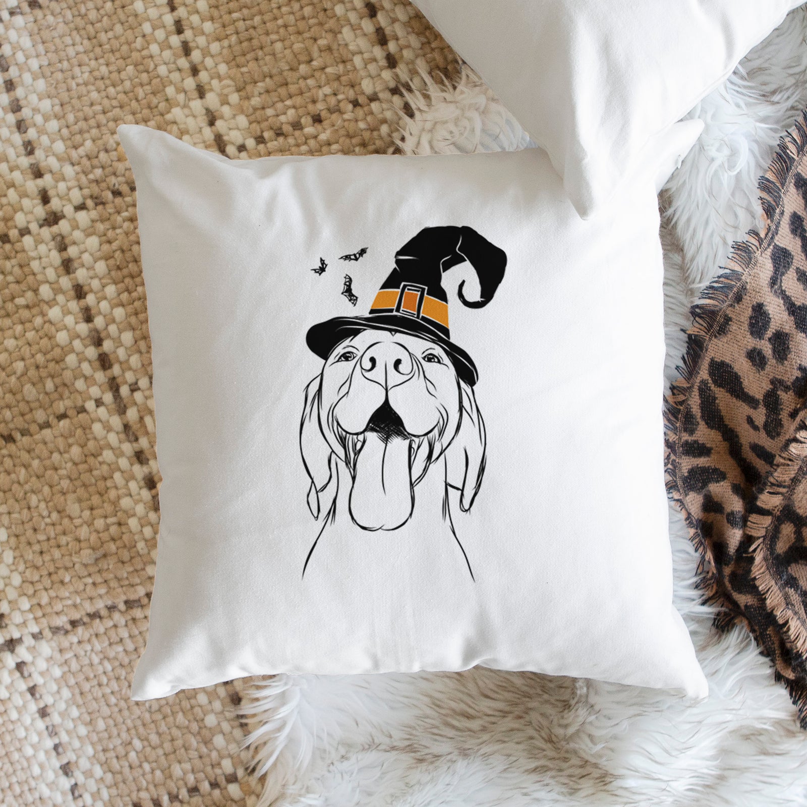 Rhys the Vizsla - Throw Pillow Cover