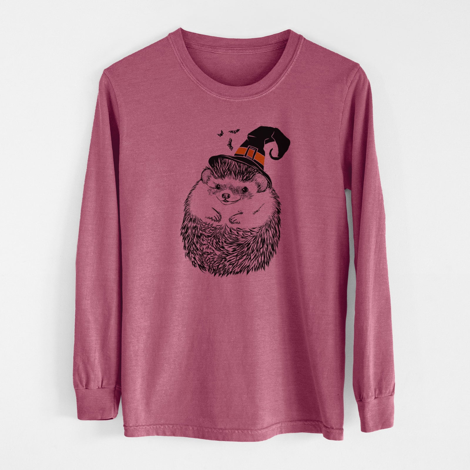 Witch Sid the Hedgehog - Men's Heavyweight 100% Cotton Long Sleeve