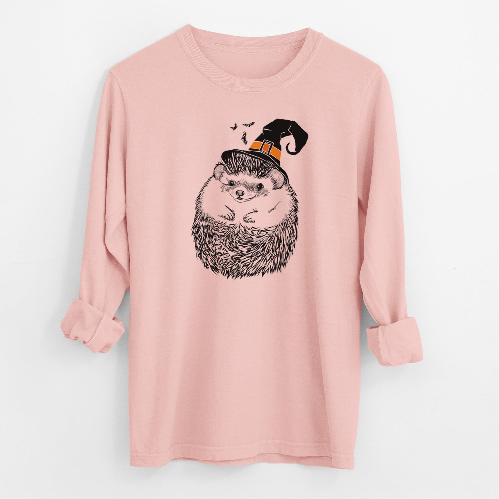 Witch Sid the Hedgehog - Men's Heavyweight 100% Cotton Long Sleeve