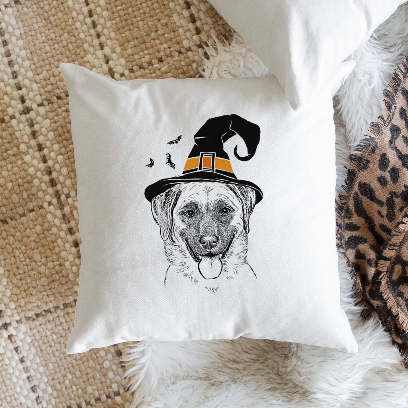 Willow the Anatolian Shepherd - Throw Pillow Cover
