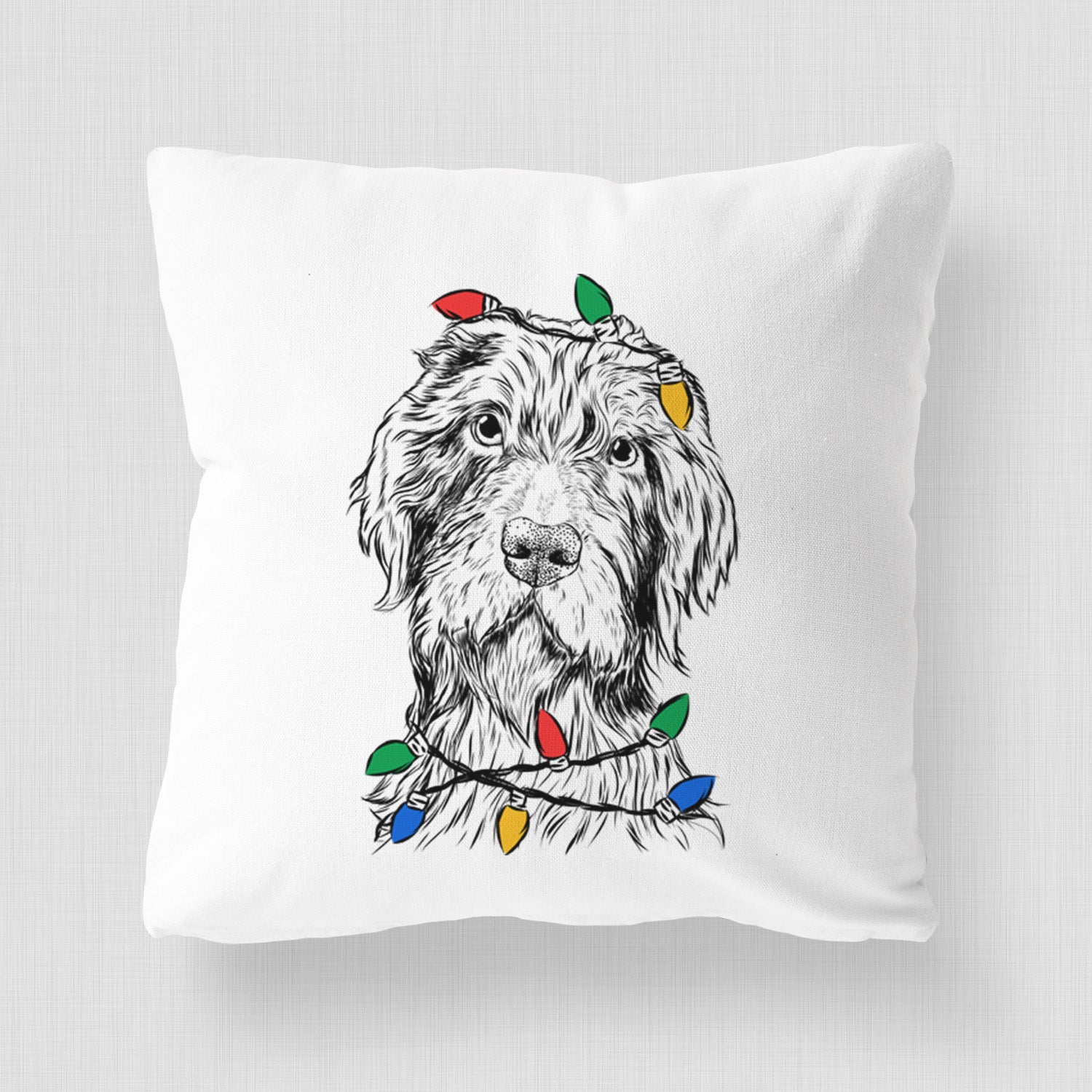 Doc Holliday the Pudelpointer - Throw Pillow Cover