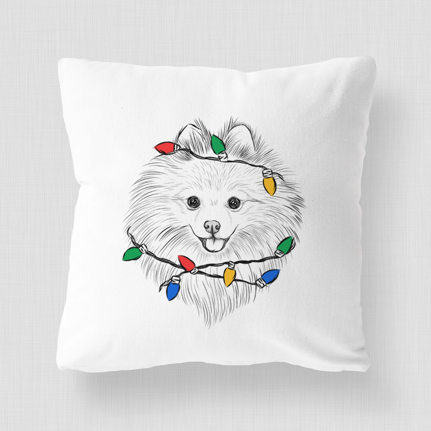 GiGi the Pomeranian - Throw Pillow Cover
