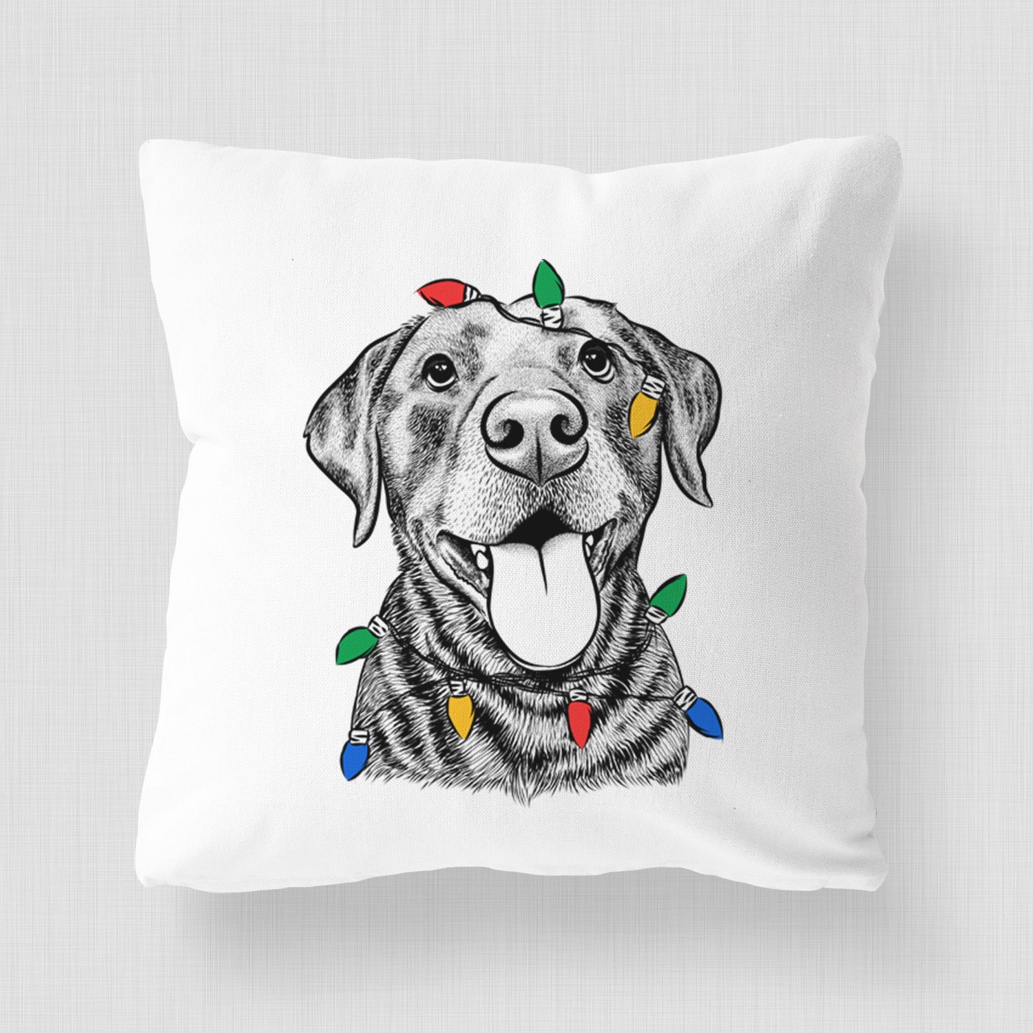 Gwen the Labrador Retriever - Throw Pillow Cover