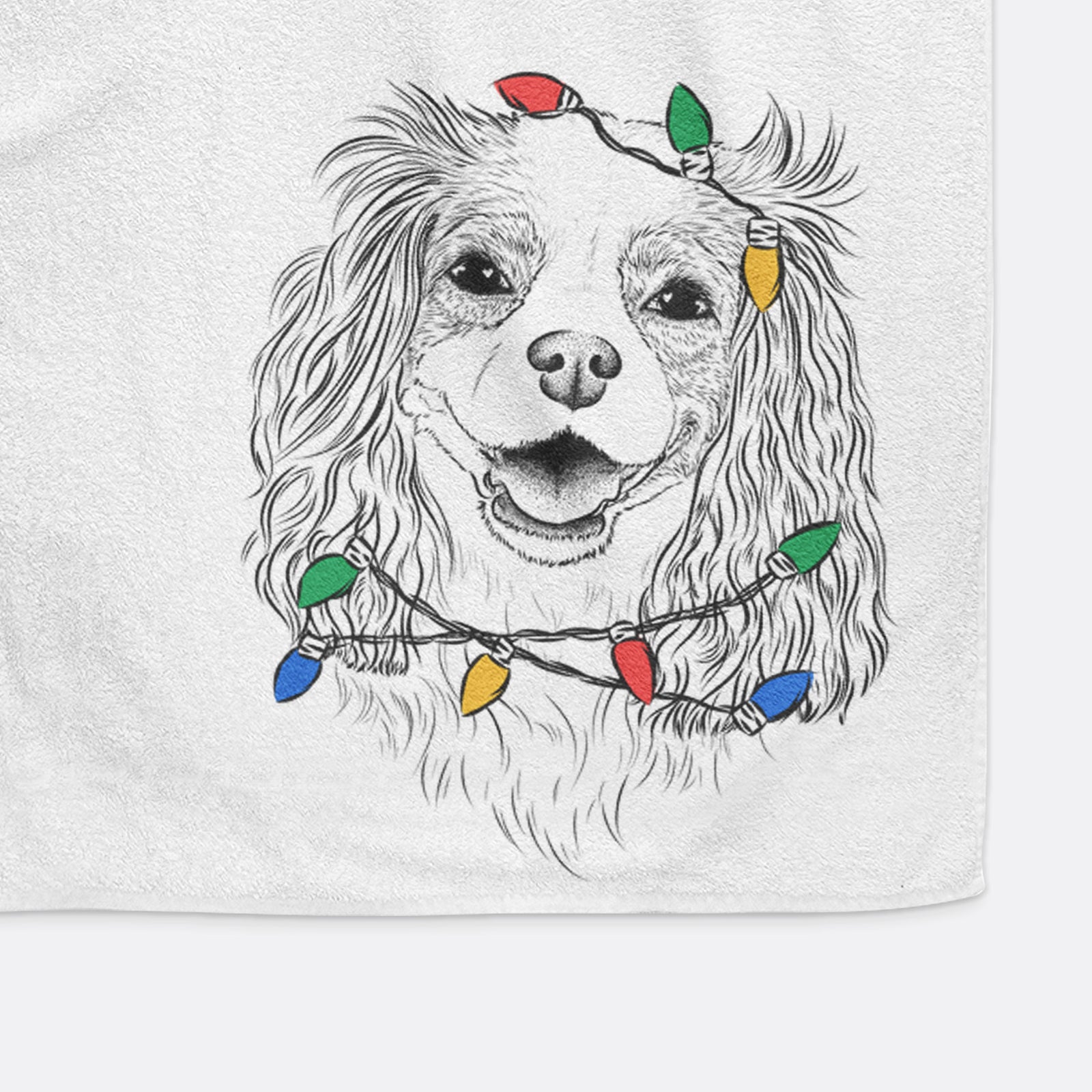 Halley Comet the Cavalier King Charles Spaniel Premium Hand Towel