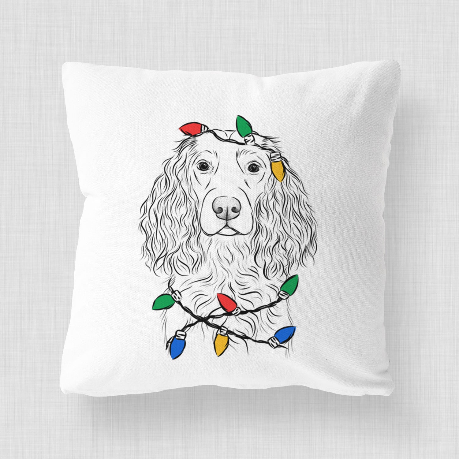 Landry the Boykin Spaniel - Throw Pillow Cover