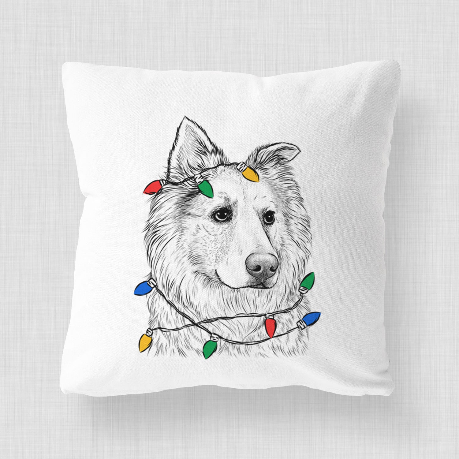 Penny the Chow Mix - Throw Pillow Cover