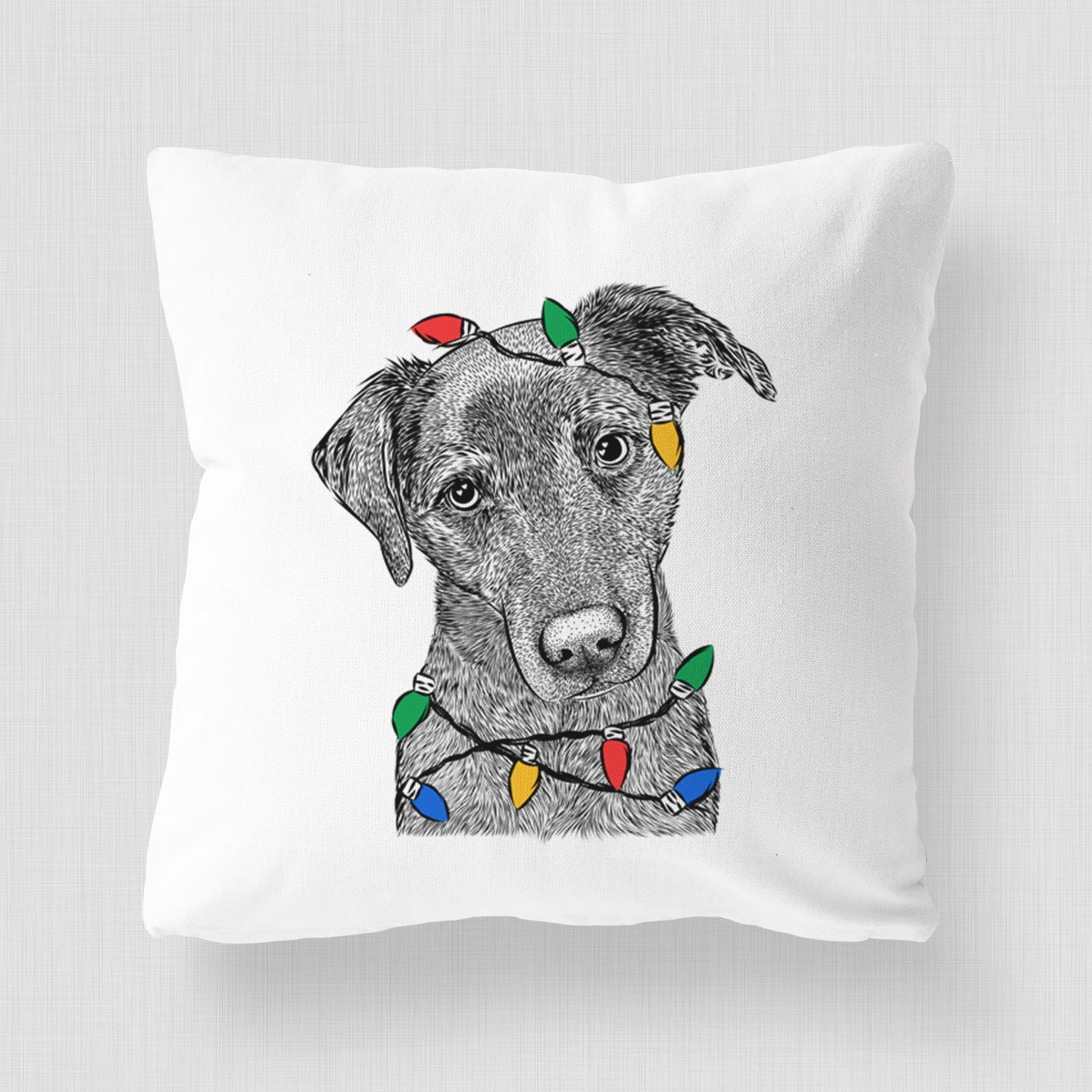 Sadie the Whipador - Throw Pillow Cover