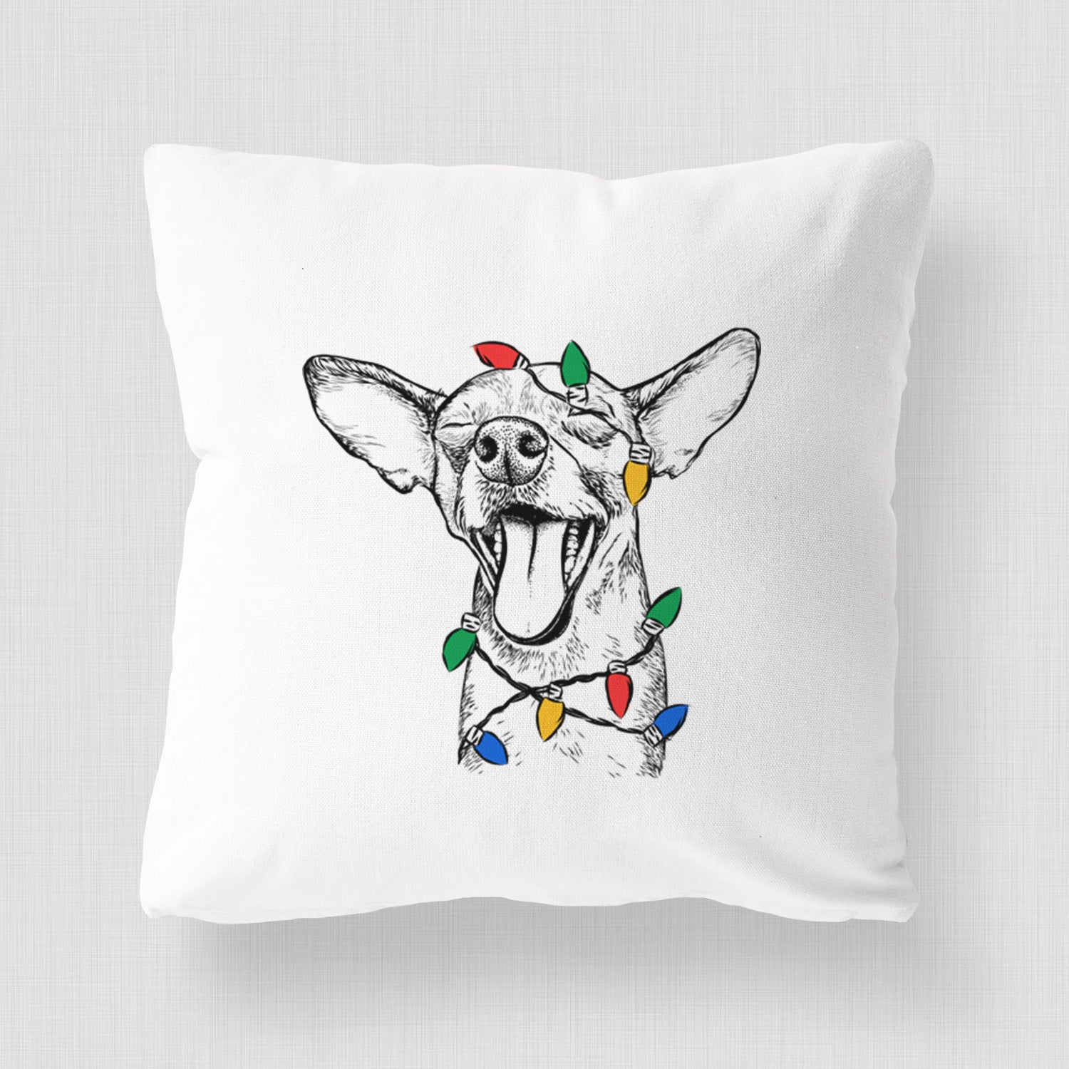 SweetBailey the Chihuahua Mix - Throw Pillow Cover