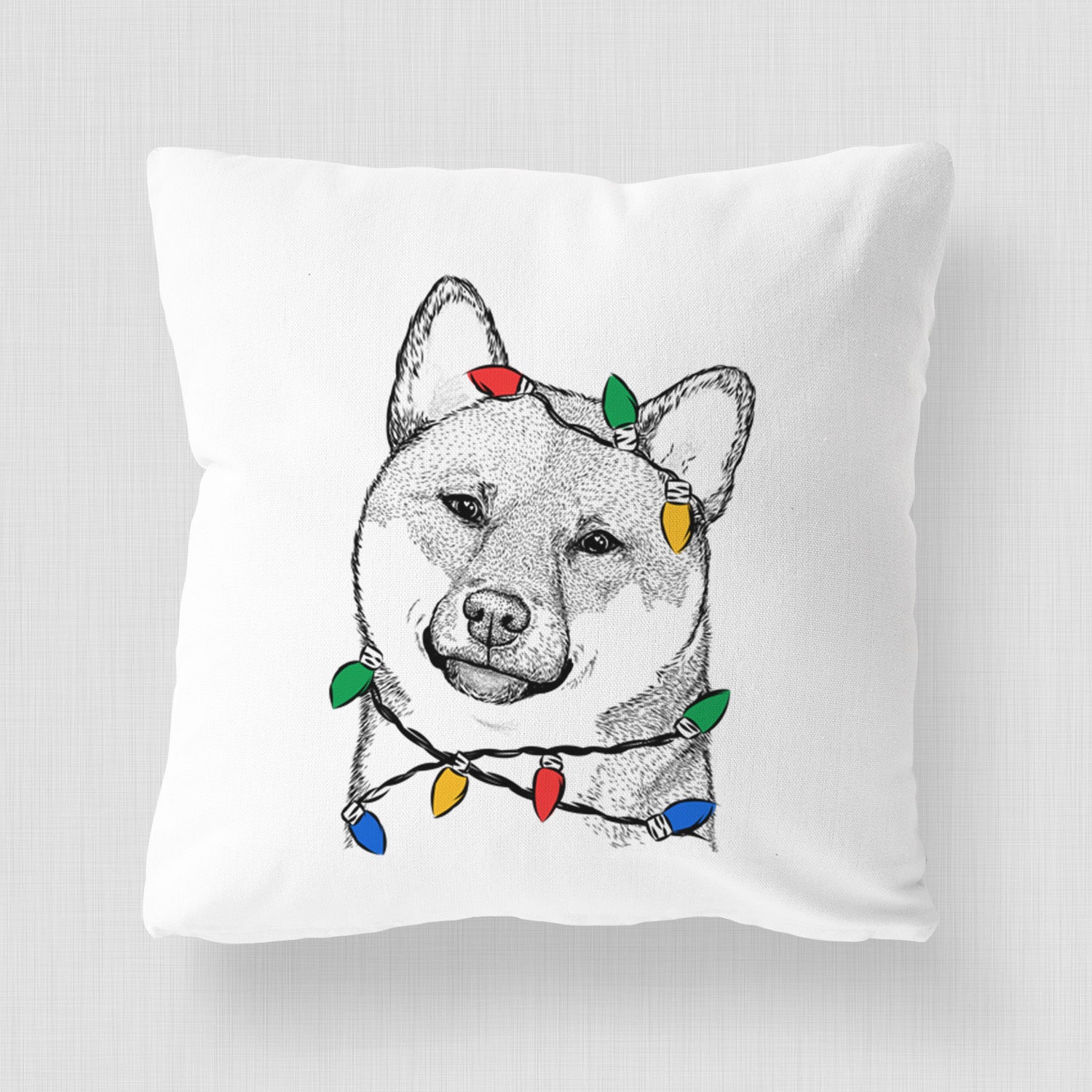 Yakuza the Shiba Inu - Throw Pillow Cover