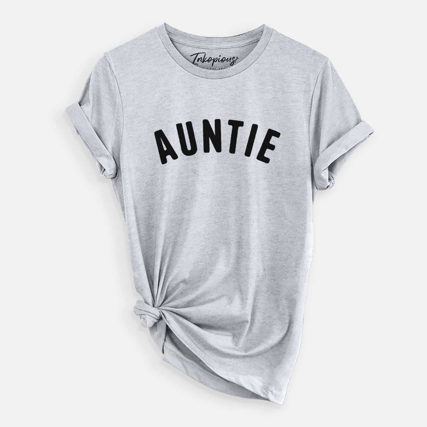 'Auntie - Articulate Collection' design on a Grey Unisex crewneck
