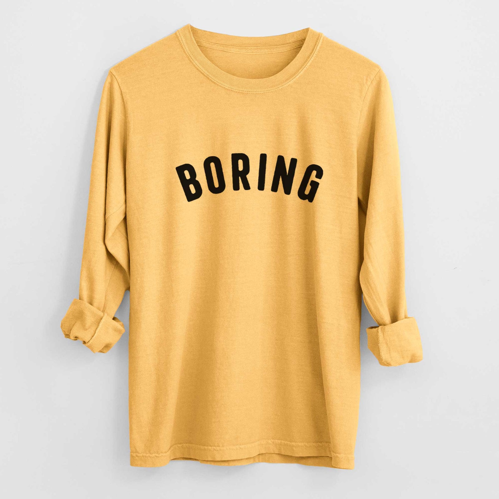 Boring - Articulate Collection - Heavyweight 100% Cotton Long Sleeve