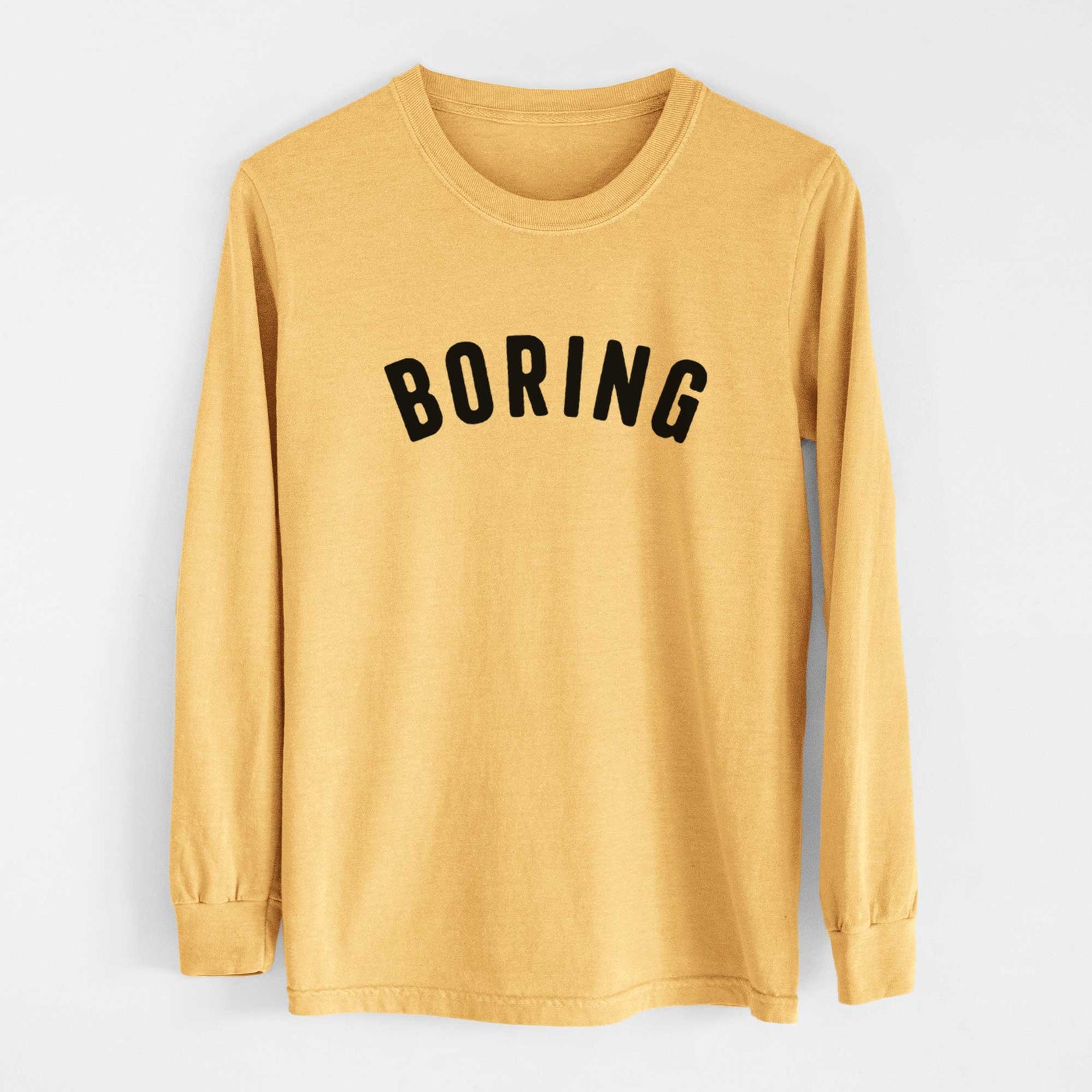 Boring - Articulate Collection - Heavyweight 100% Cotton Long Sleeve