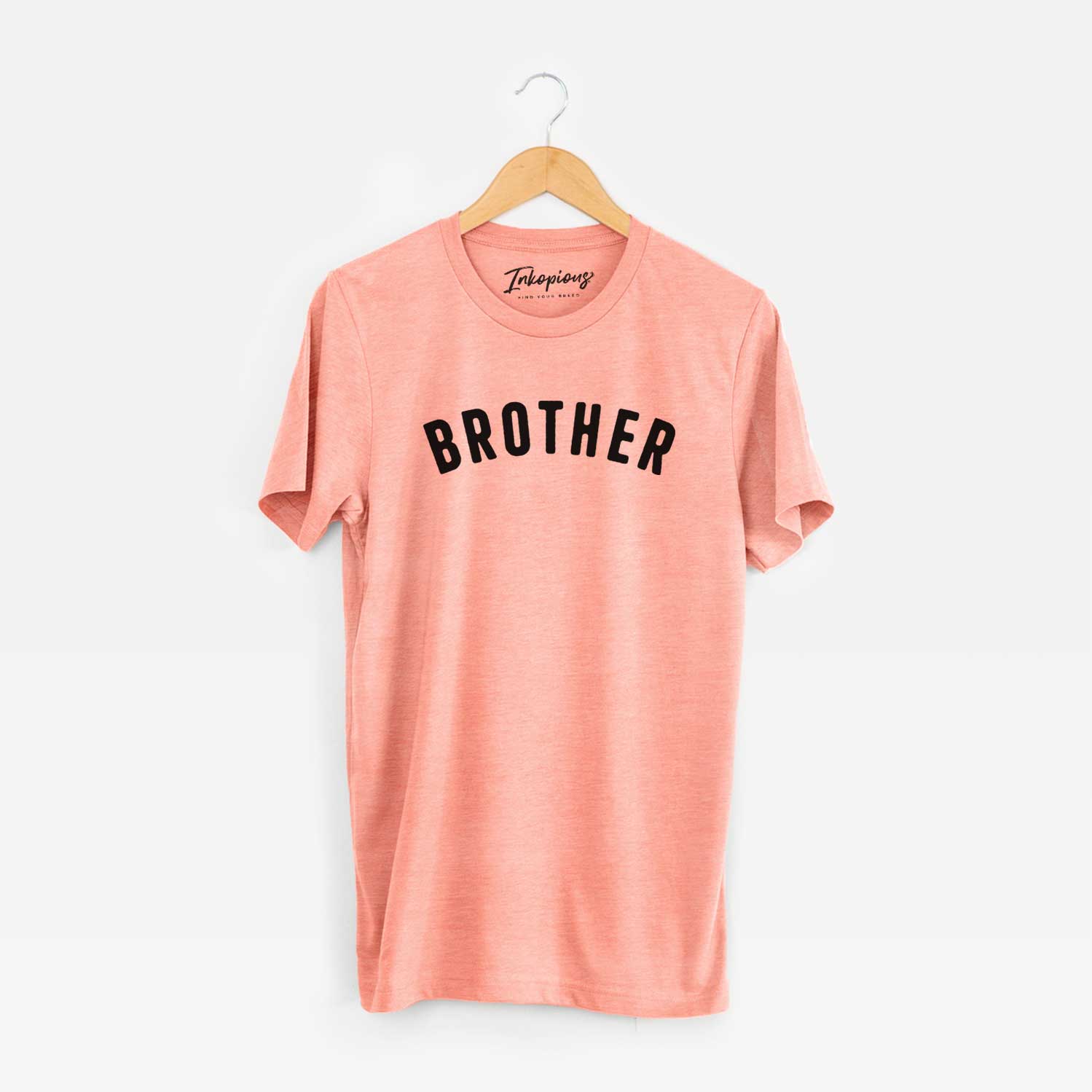 'Brother - Articulate Collection' design on a Sunset Unisex crewneck