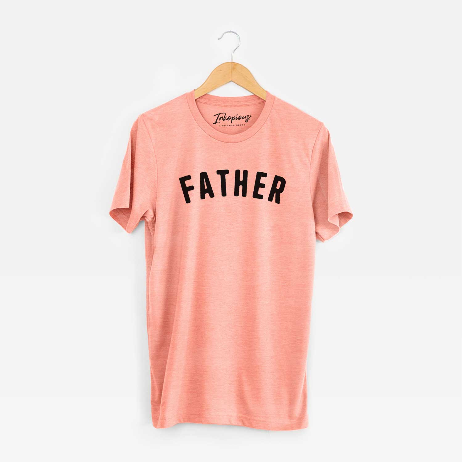 'Father - Articulate Collection' design on a Sunset Unisex crewneck