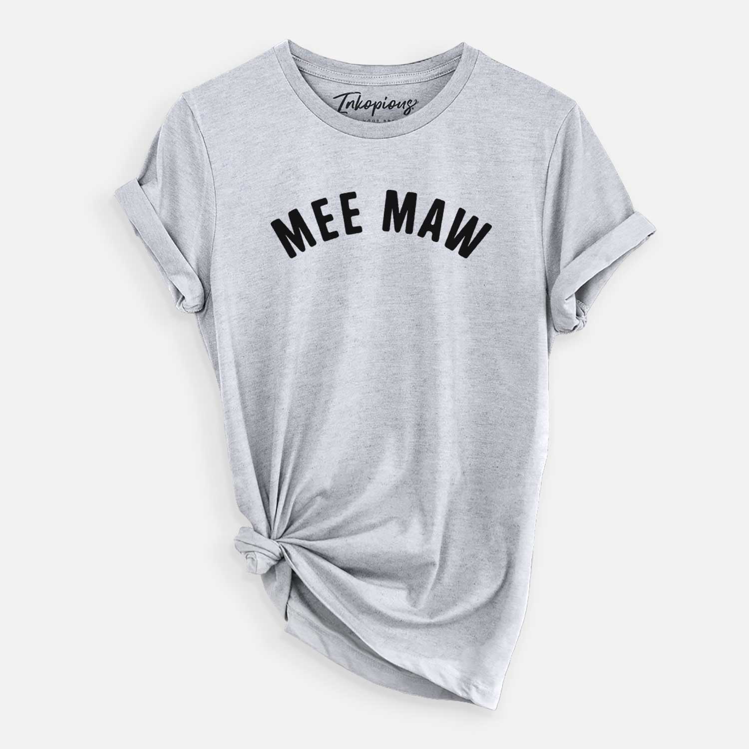 'Mee Maw - Articulate Collection' design on a Grey Unisex crewneck
