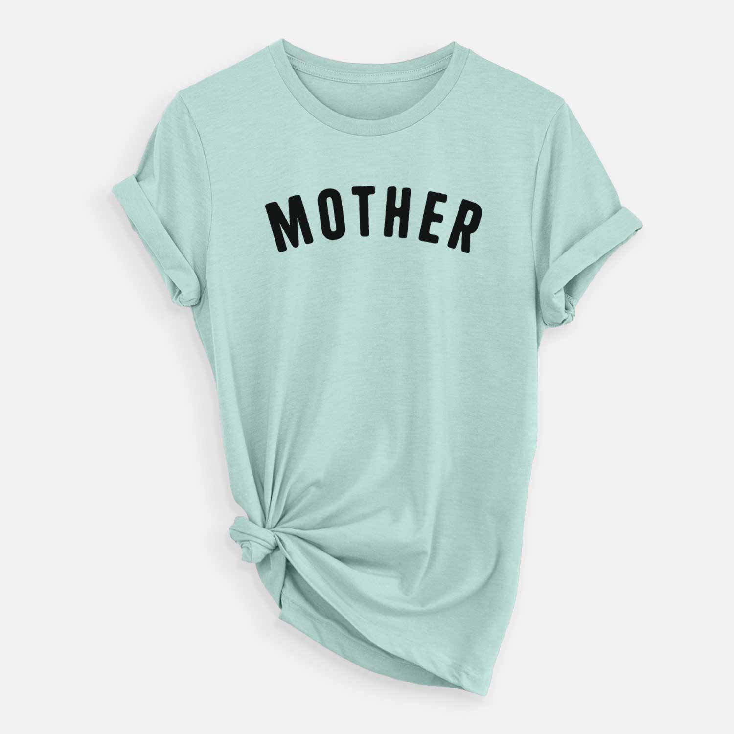 'Mother - Articulate Collection' design on a Heather Sage Unisex crewneck