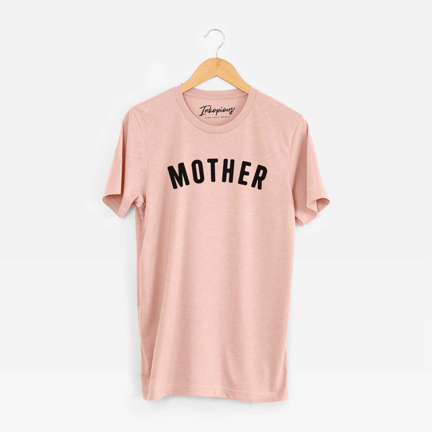 'Mother - Articulate Collection' design on a Peach Unisex crewneck
