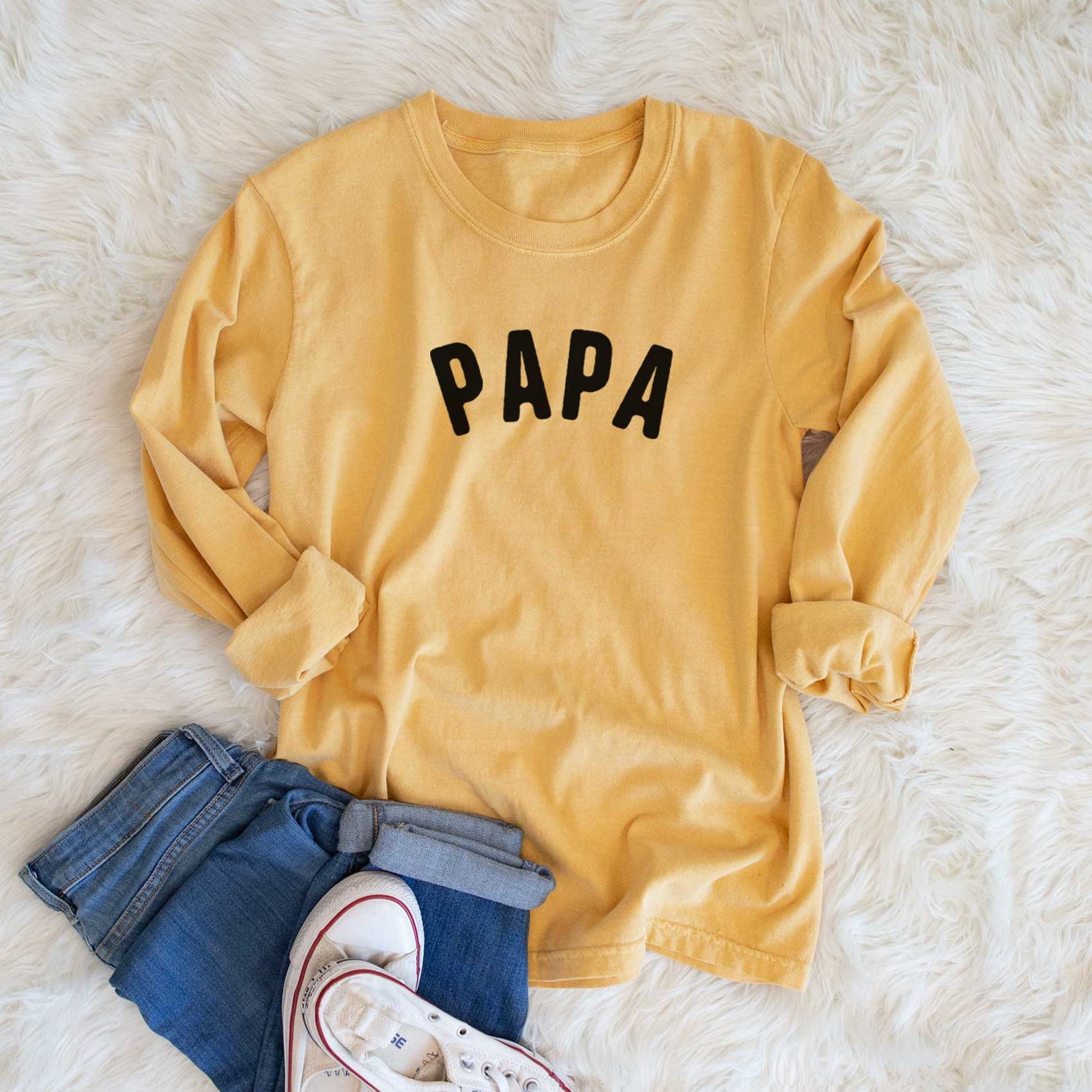 Papa - Articulate Collection - Heavyweight 100% Cotton Long Sleeve