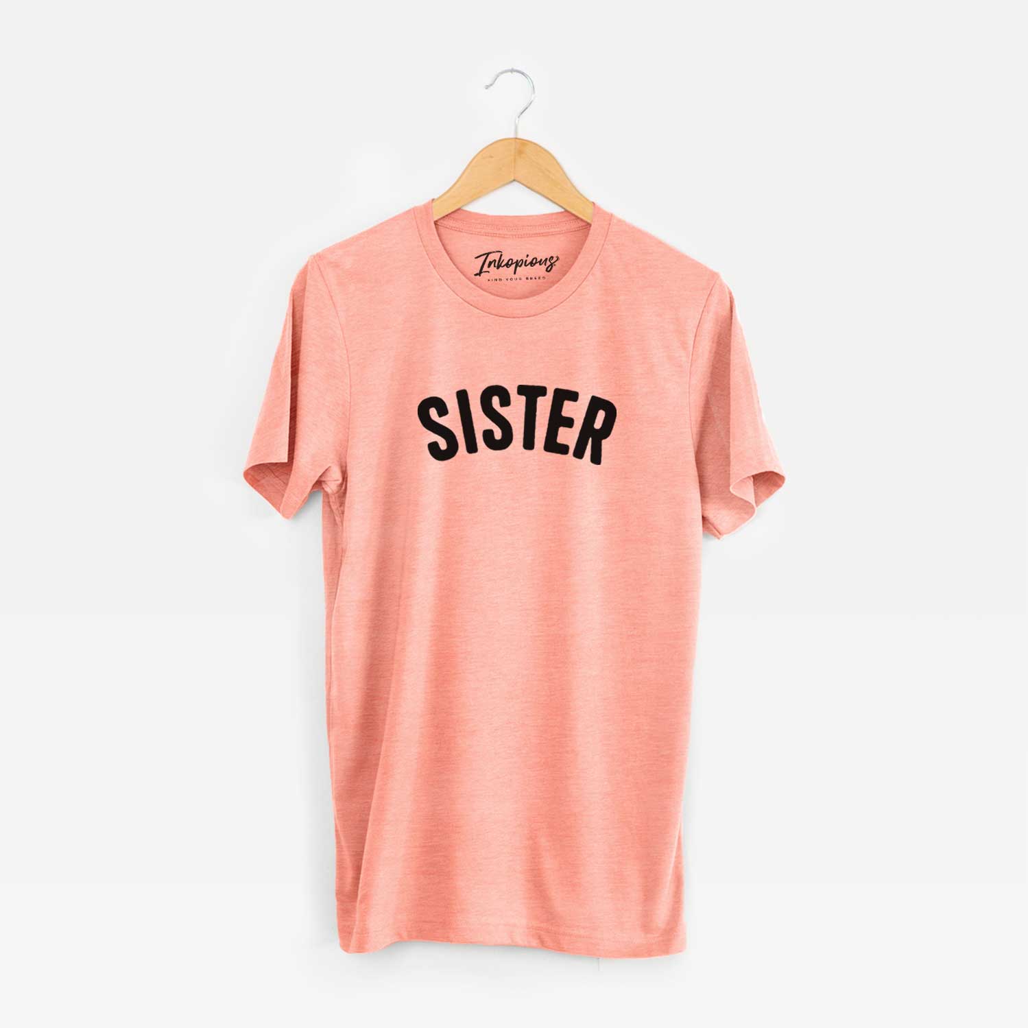 'Sister - Articulate Collection' design on a Sunset Unisex crewneck