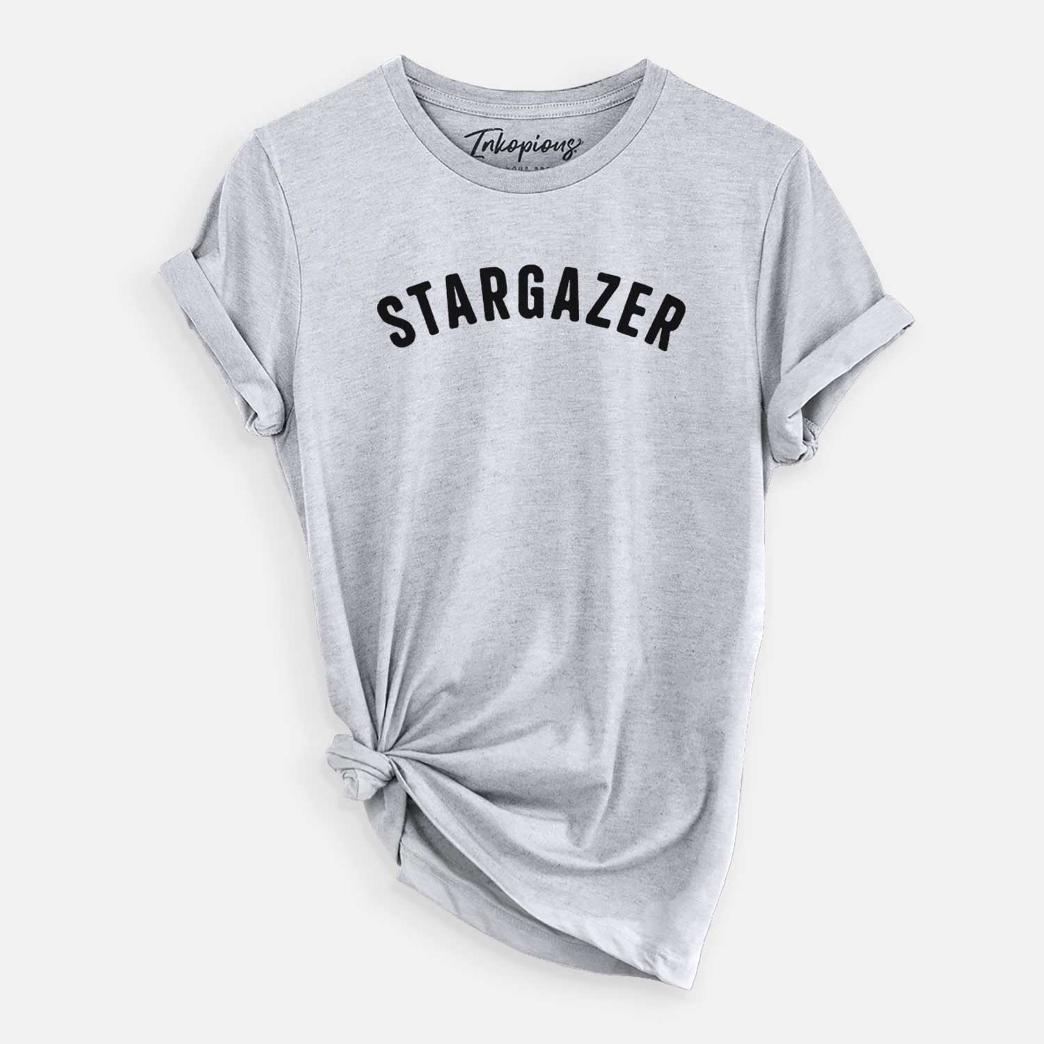 'Stargazer - Articulate Collection' design on a Grey Unisex crewneck