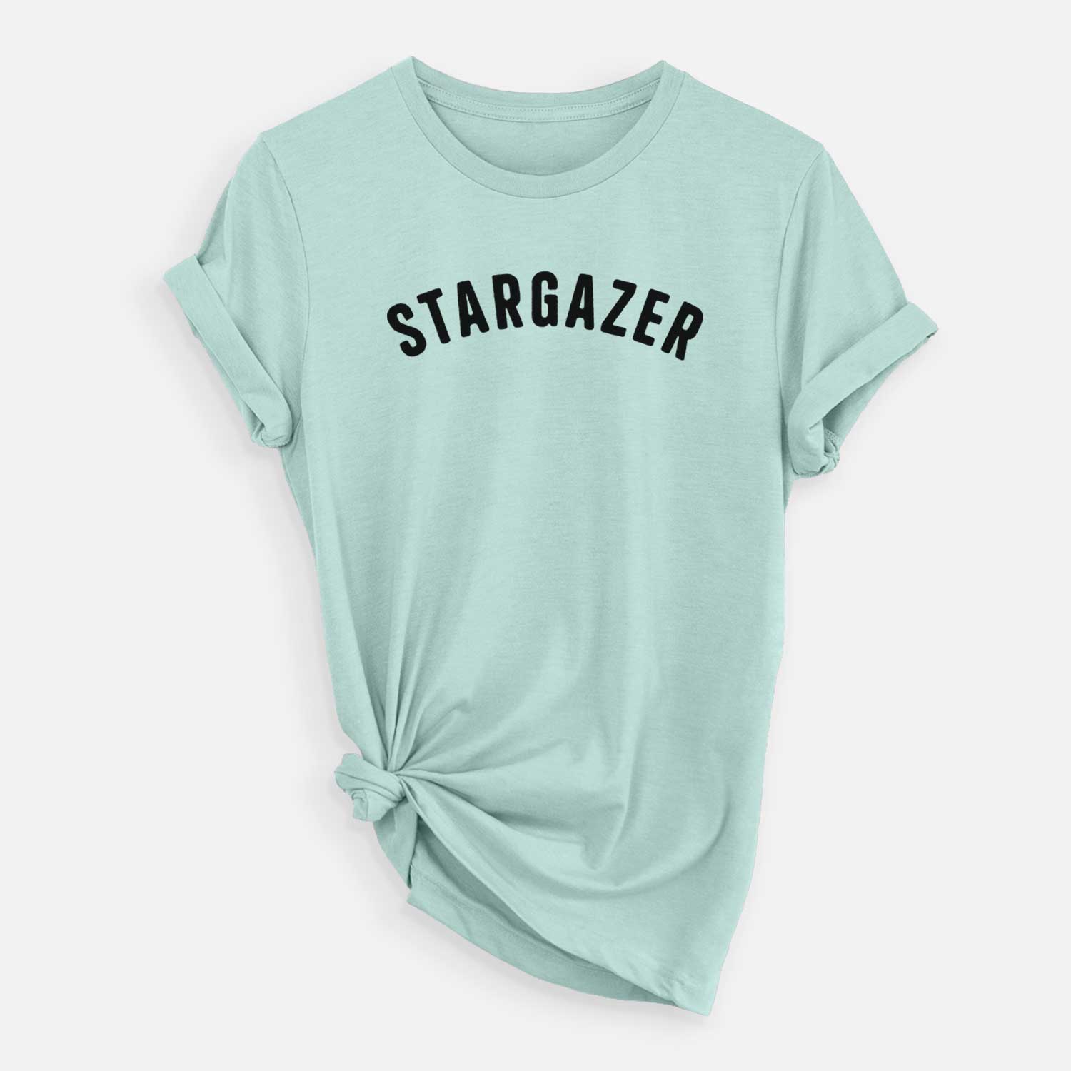 'Stargazer - Articulate Collection' design on a Heather Sage Unisex crewneck