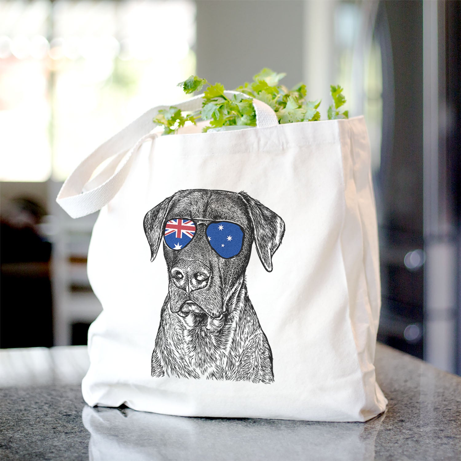 David the Boxador - Tote Bag