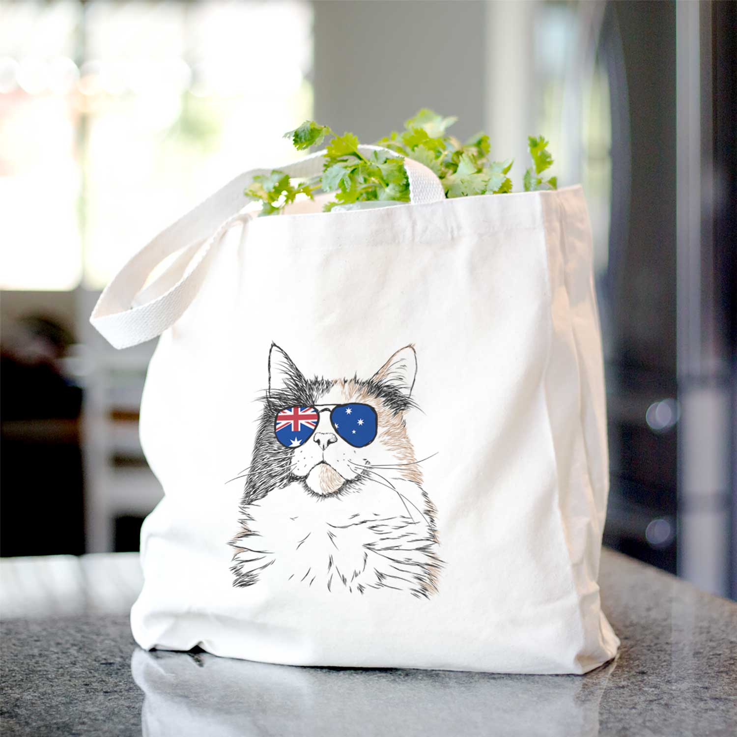 Greta the Calico Cat - Tote Bag