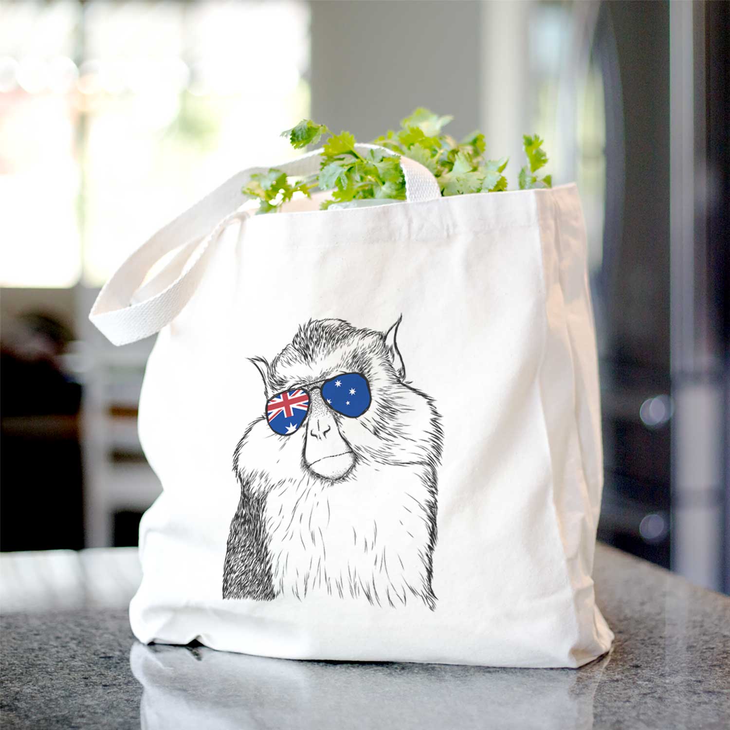 Matata the Mona Monkey - Tote Bag