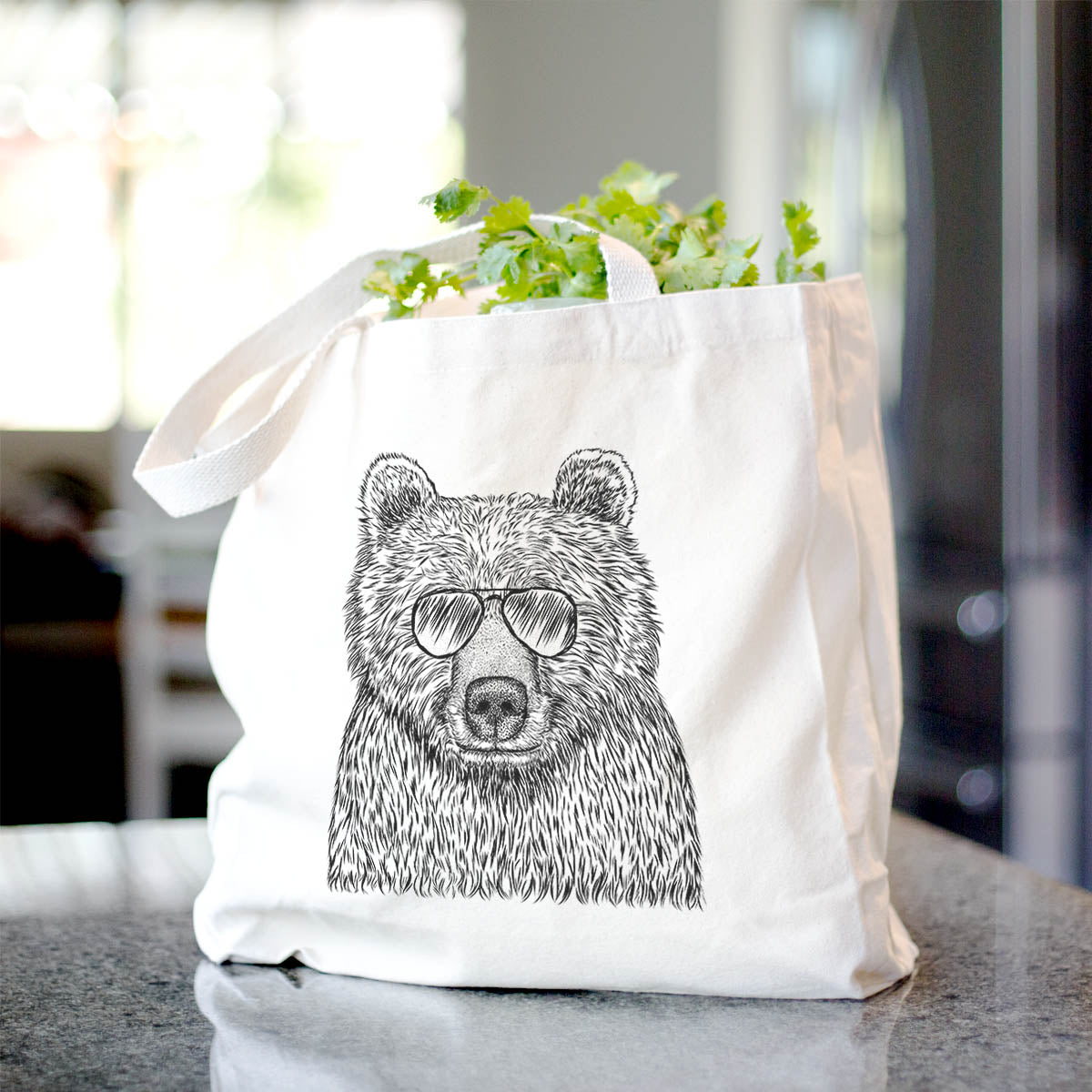 MamaBear the Grizzly Bear - Tote Bag