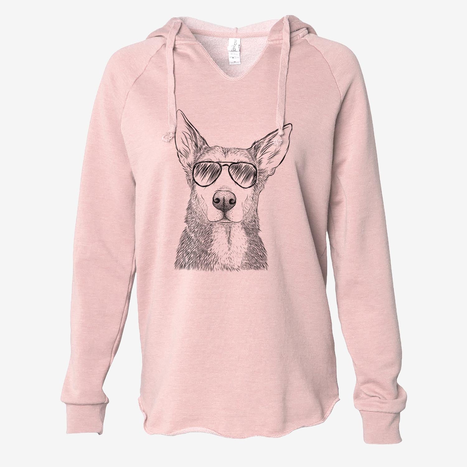 Misty the German Shepherd Mix - Cali Wave Hooded Sweatshirt