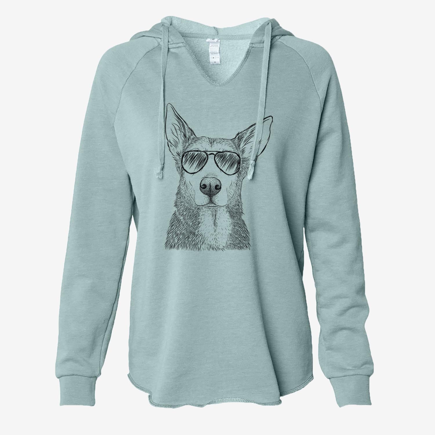 Misty the German Shepherd Mix - Cali Wave Hooded Sweatshirt