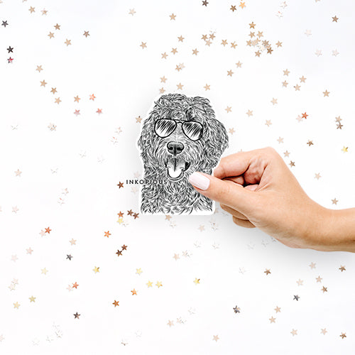 Murr Dog Labradoodle - Decal Sticker