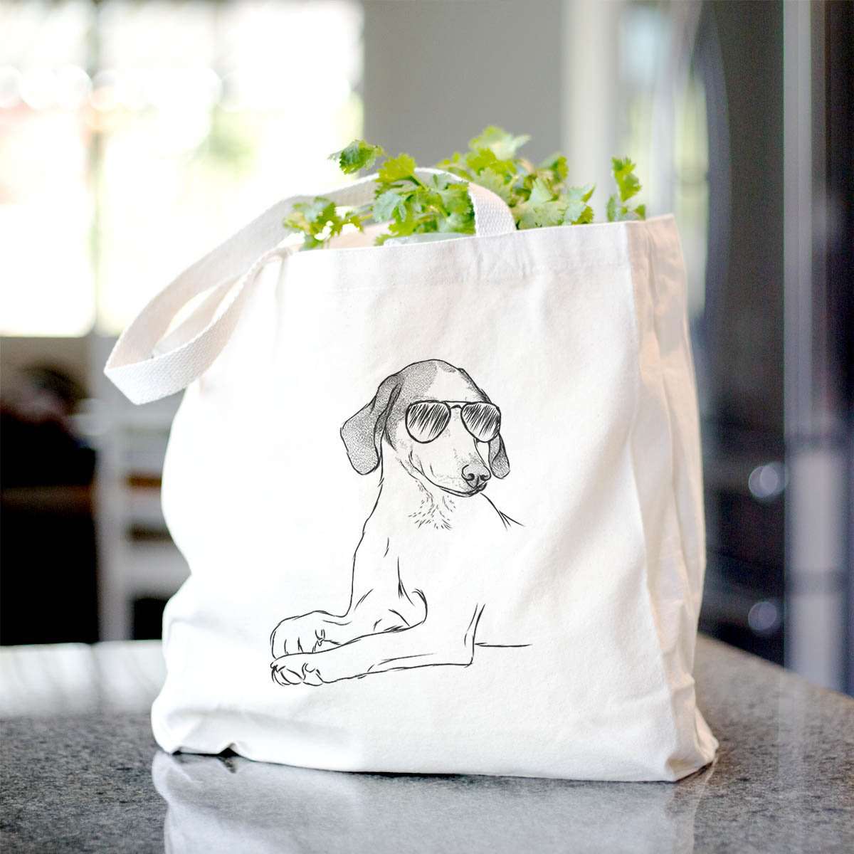 Opie the Foxhound - Tote Bag